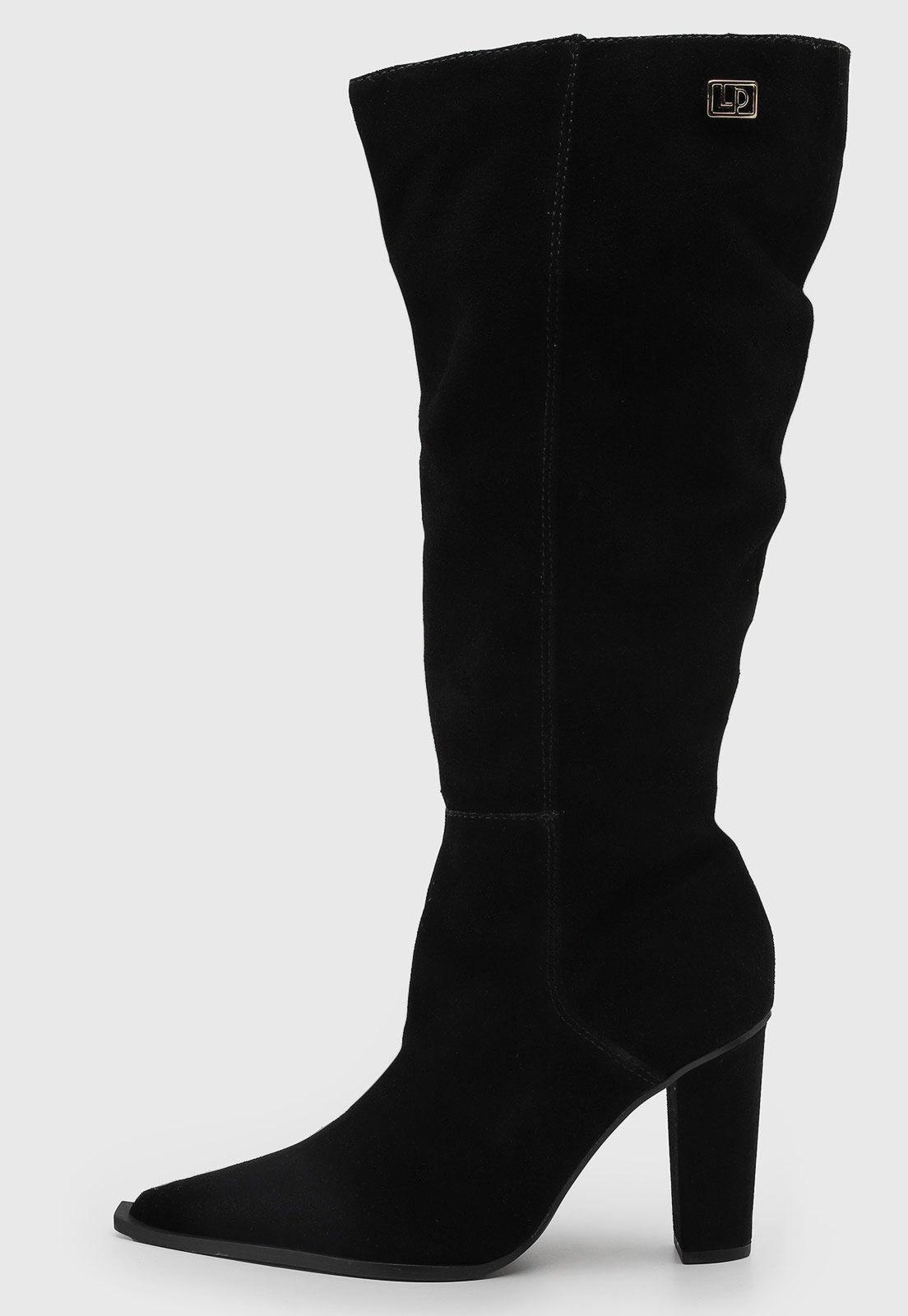 Bota Feminina Lança Perfume Cano Alto Preta