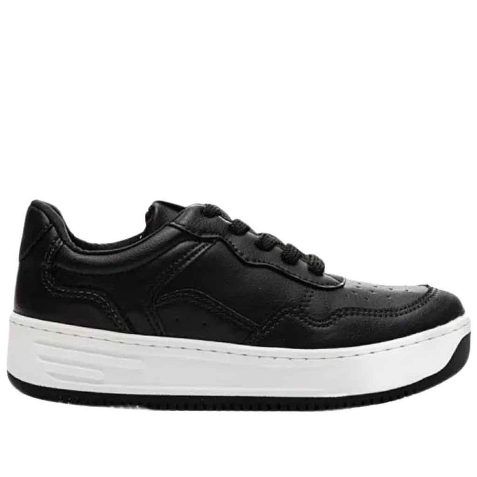 Tênis Via Marte Feminino Casual 065-002 Via Marte Preto