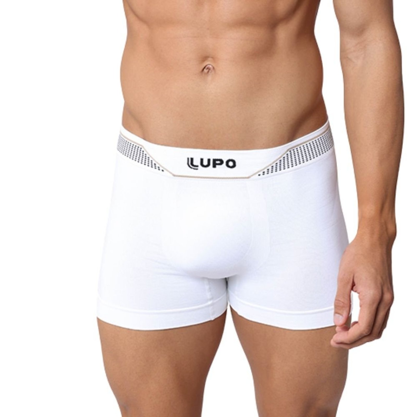 Cueca Boxer Microfibra Sem Costura Lupo 766-031