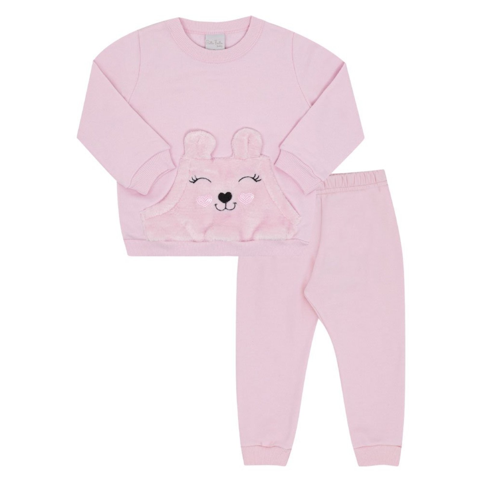 Infantil - Conjunto Menina - Rosa - 52628-1