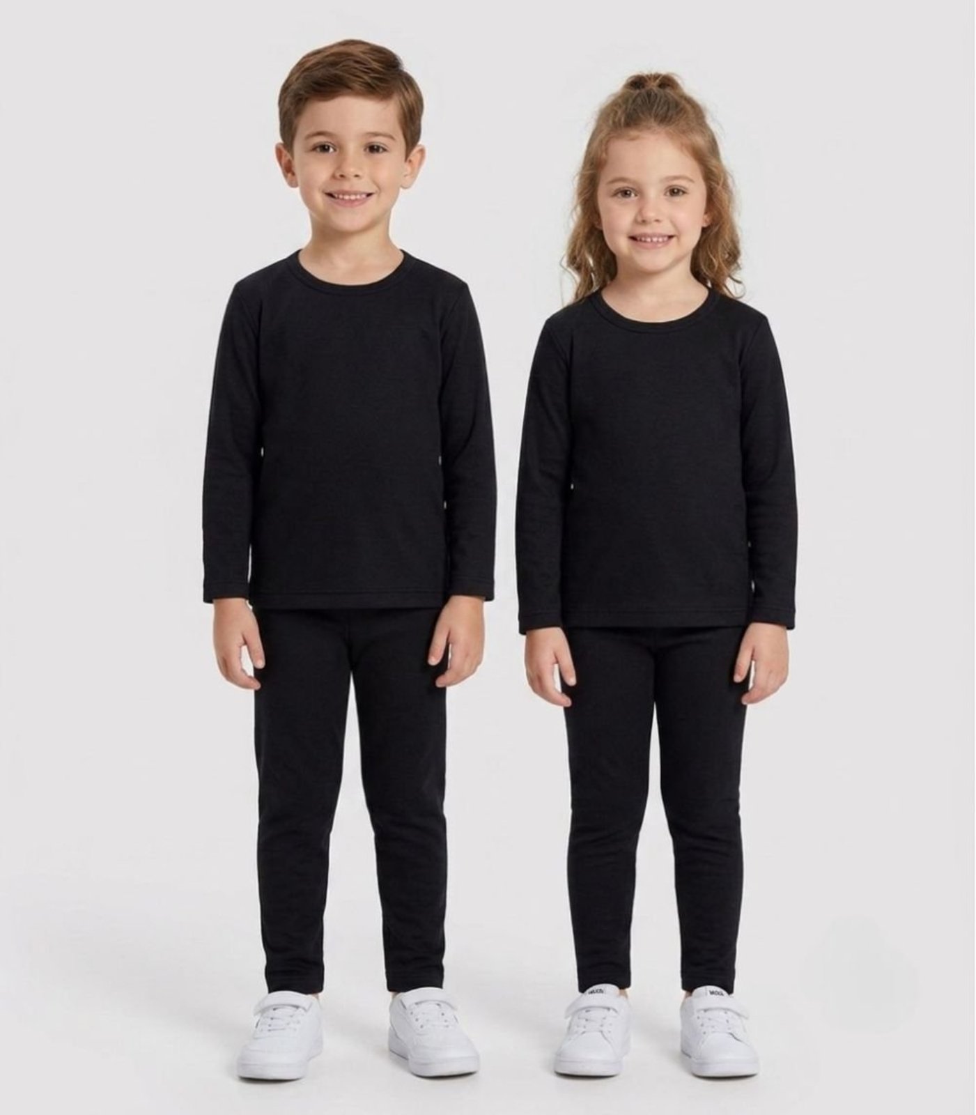 Infantil - Conjunto Termico Segunda Pele Select Preto