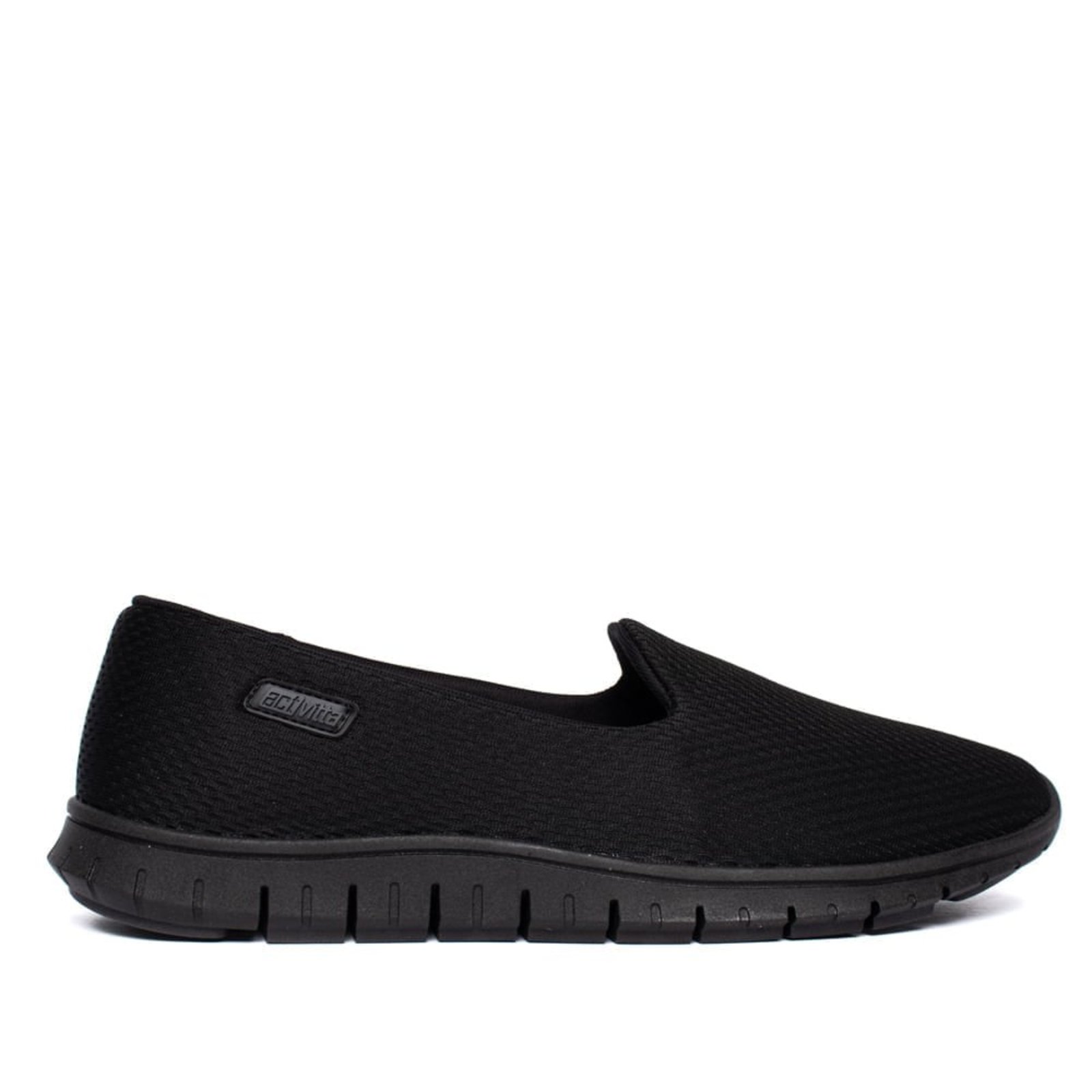 Sapatilha Feminina Actvitta Slip On Knit Preto