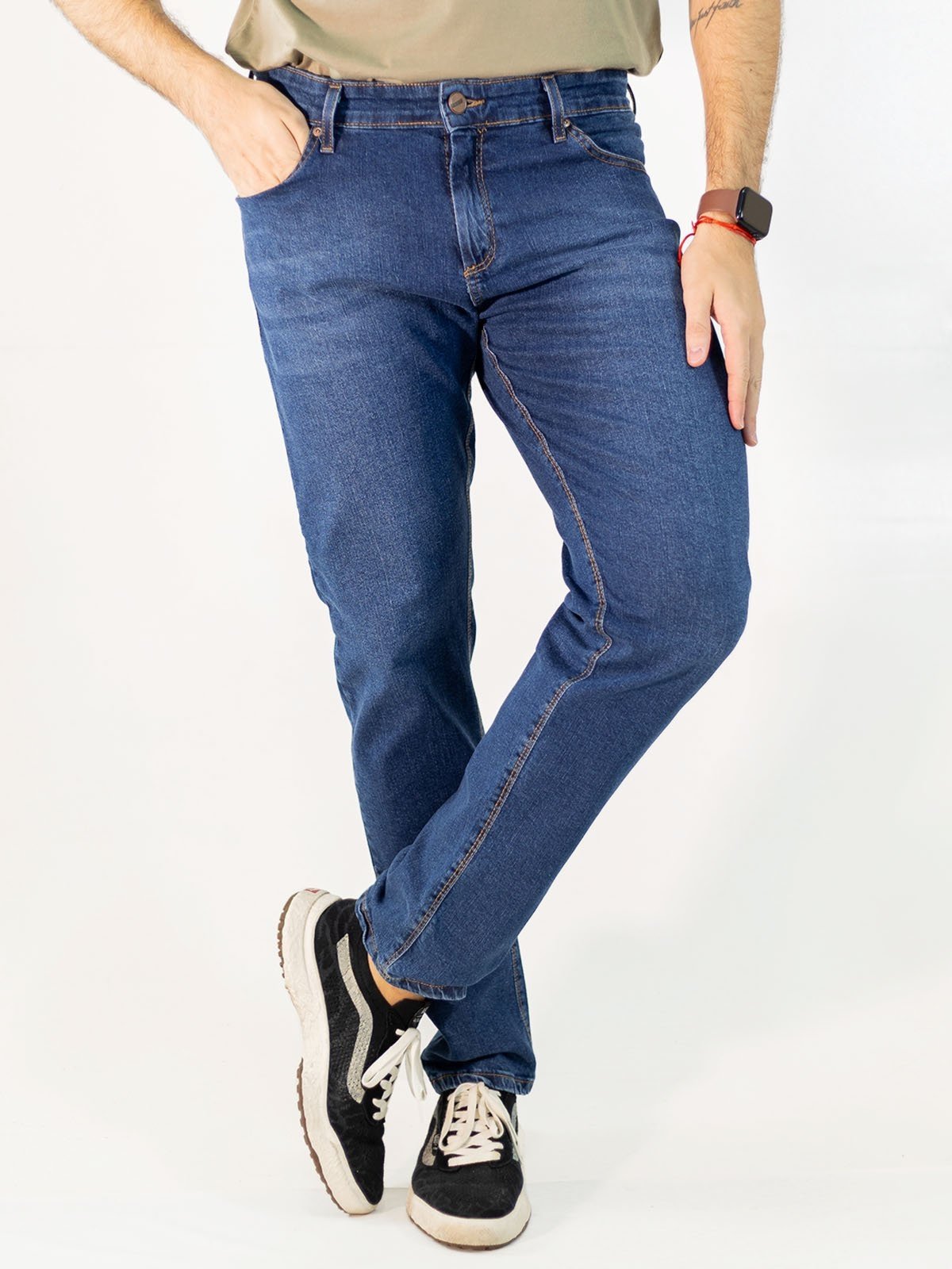 Calça Jeans Masculina Tradicional Slim Elastano Anticorpus