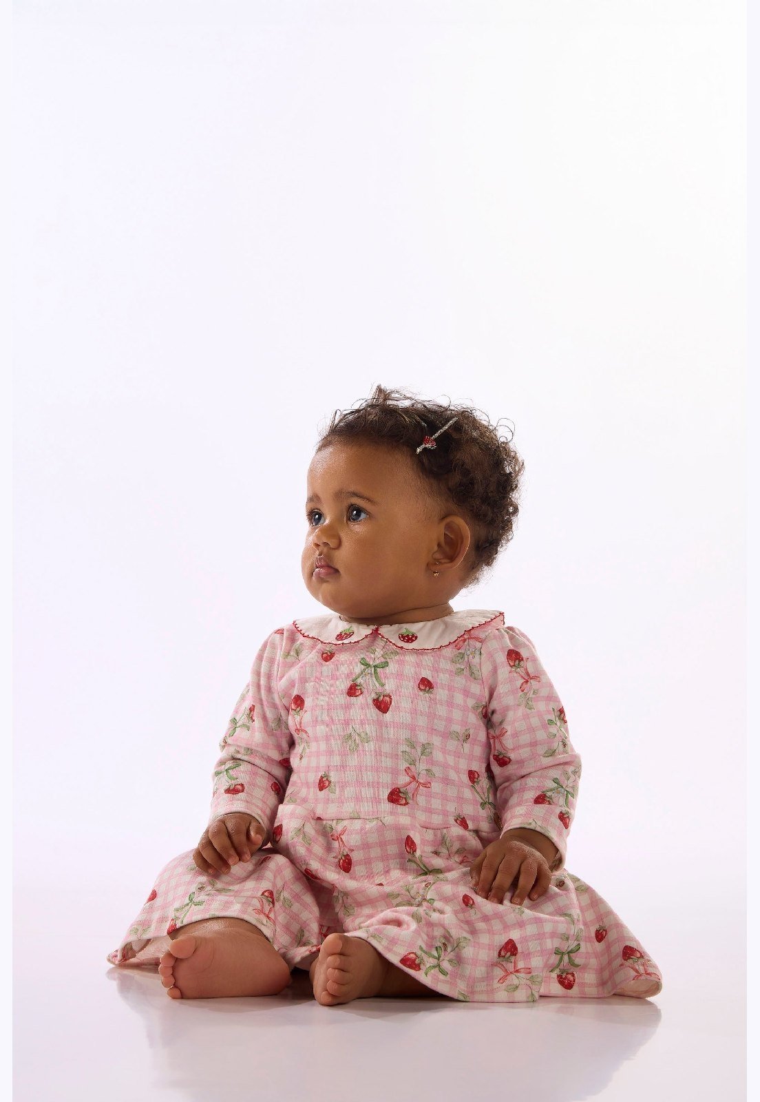 Infantil - Conjunto Vestido Calcinha Up Baby Branco