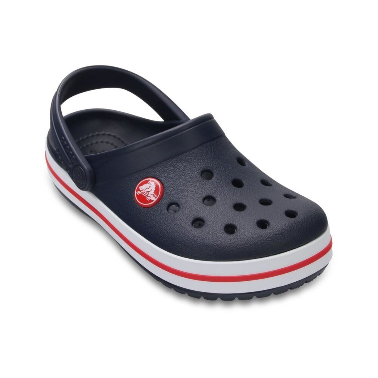 Vista 3 Infantil - Sandália Crocs Crocband Clog Navy/Red - 22 Azul azul navy Crocs azul navy