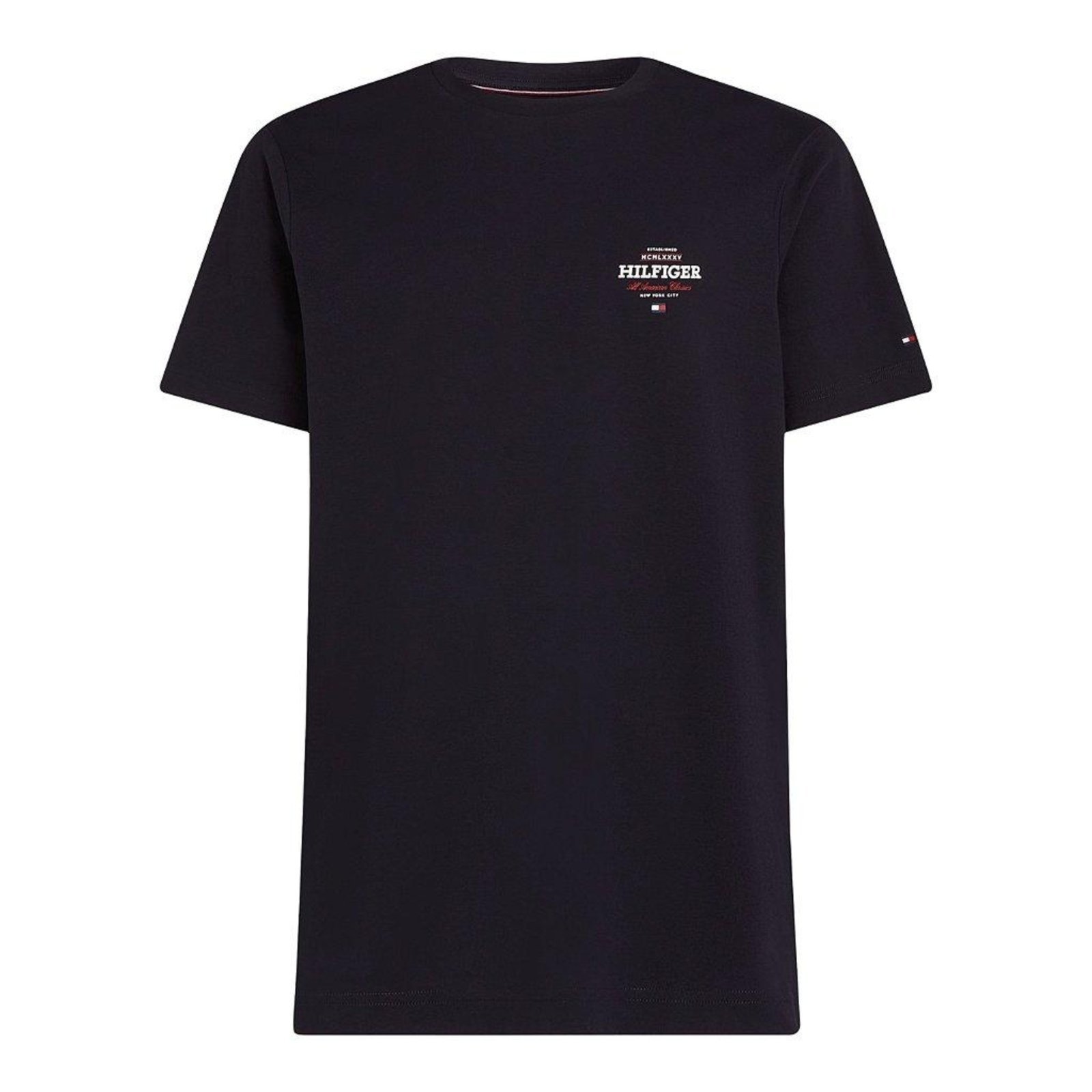 Vista 2 Camiseta Tommy Hilfiger Monotype All American Tee Marinho azul marinho Tommy Hilfiger azul marinho