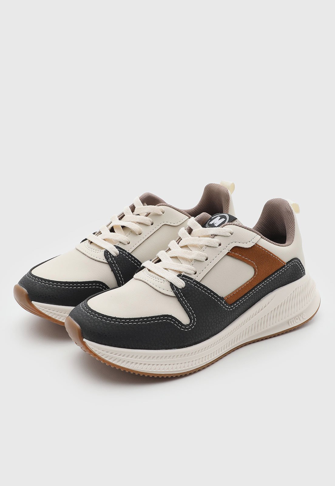 Infantil - Tênis Molekinho Cano Baixo Off-White