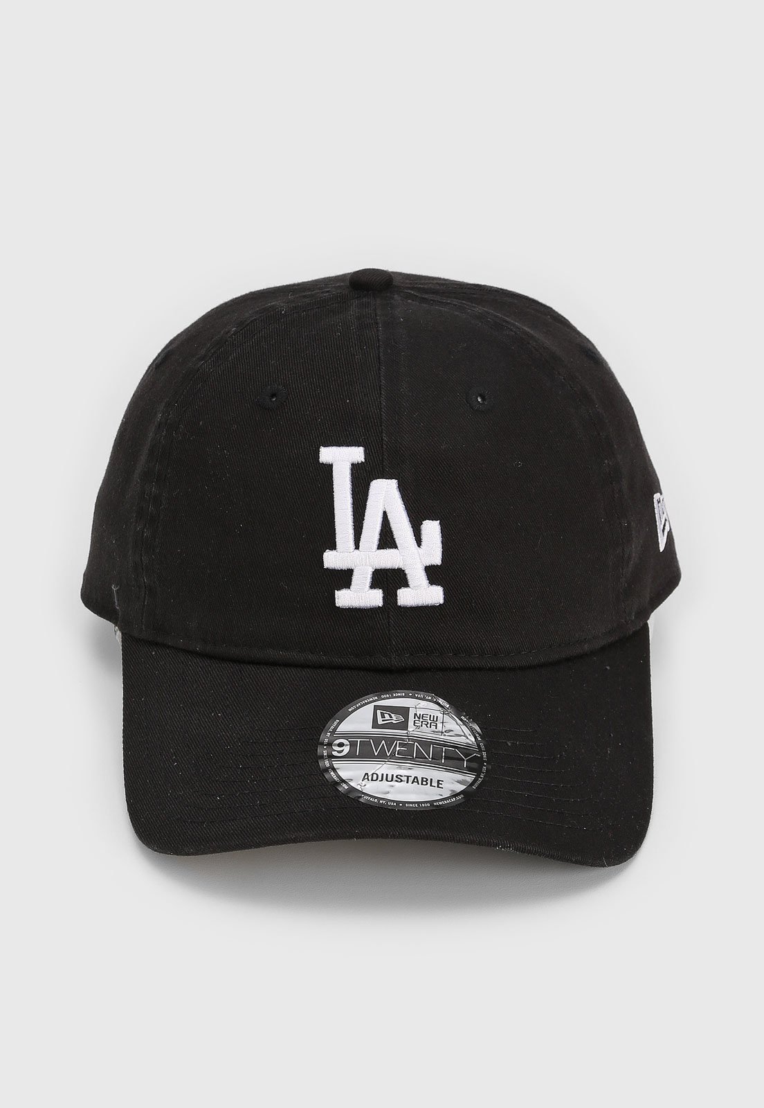 Boné Aberto New Era Los Angeles Dodgers Aba Curva Preto