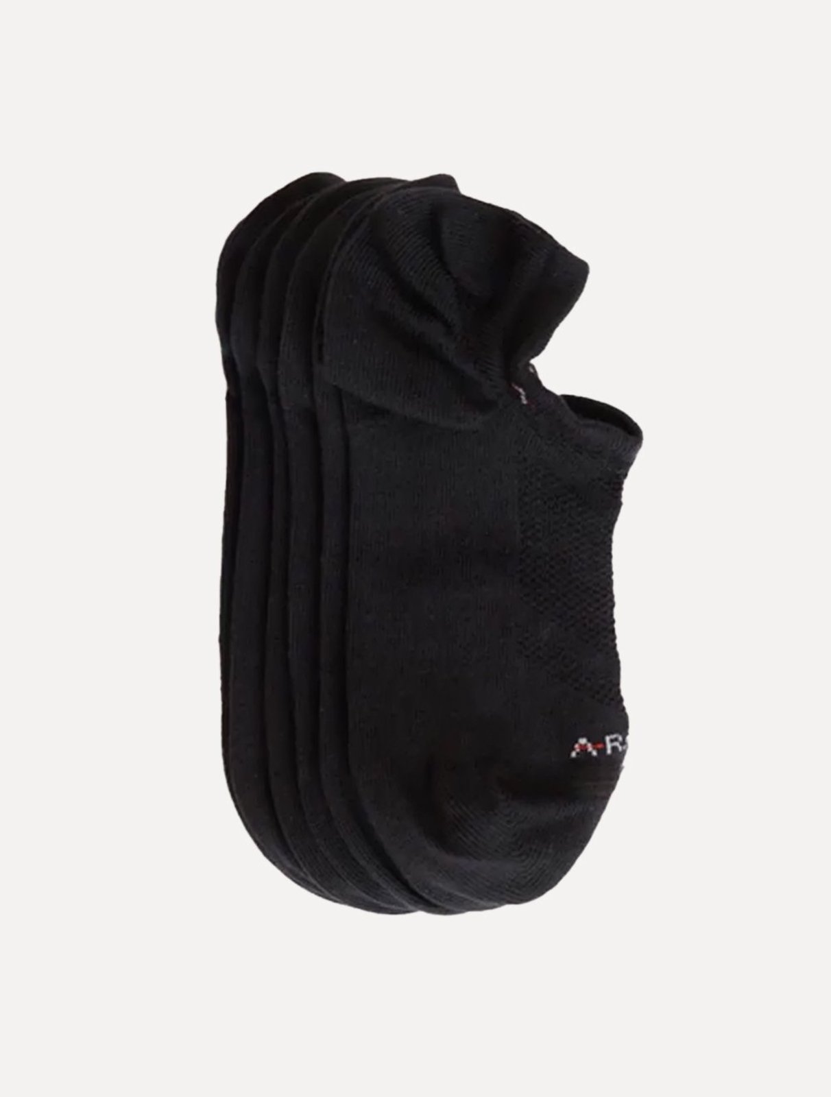 Meia Aramis Masculina Invisível Sport Preta Kit 3 Pares