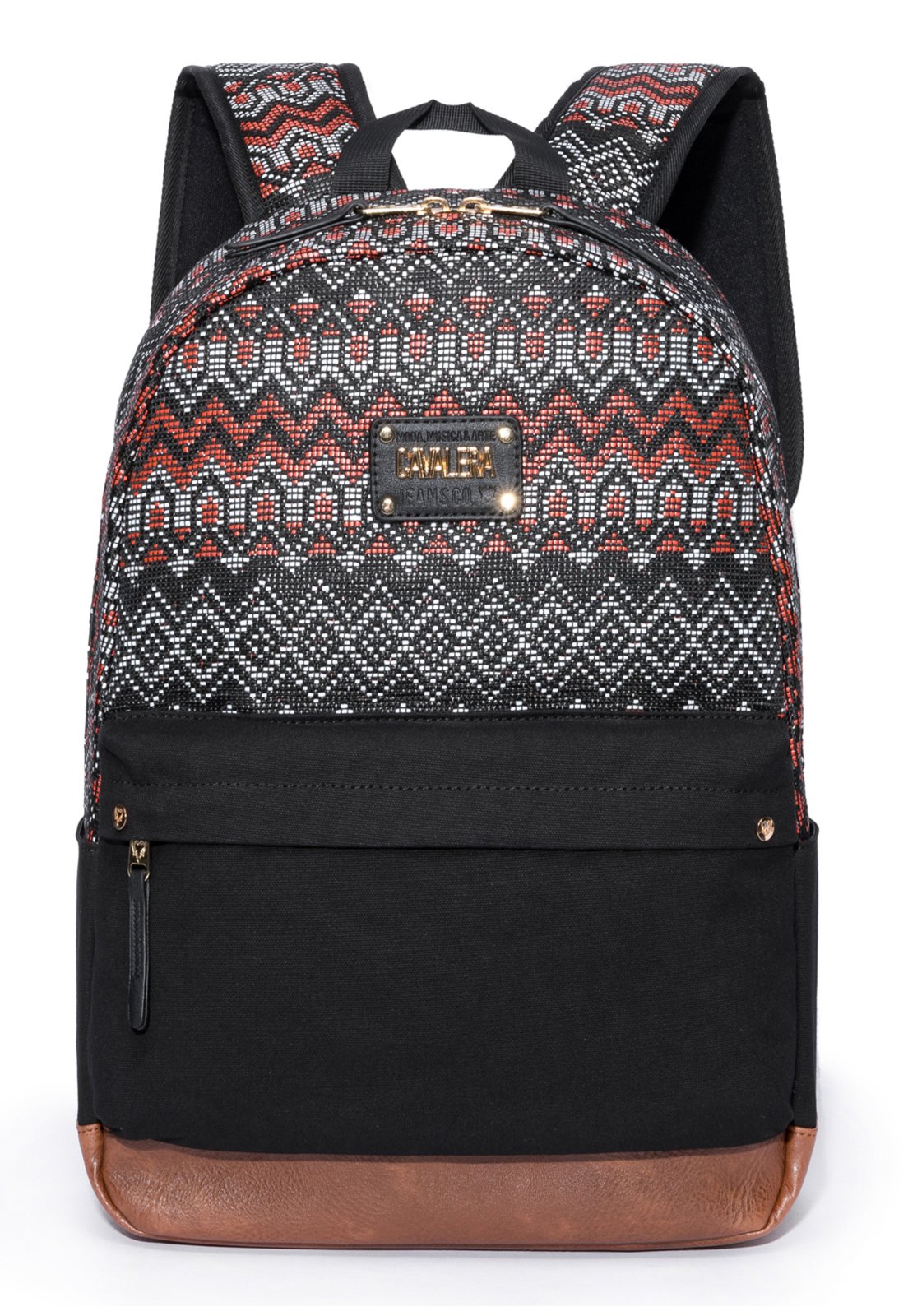 Mochila Cavalera Reforçada Original Escolar Moderna Faculdade Trabalho