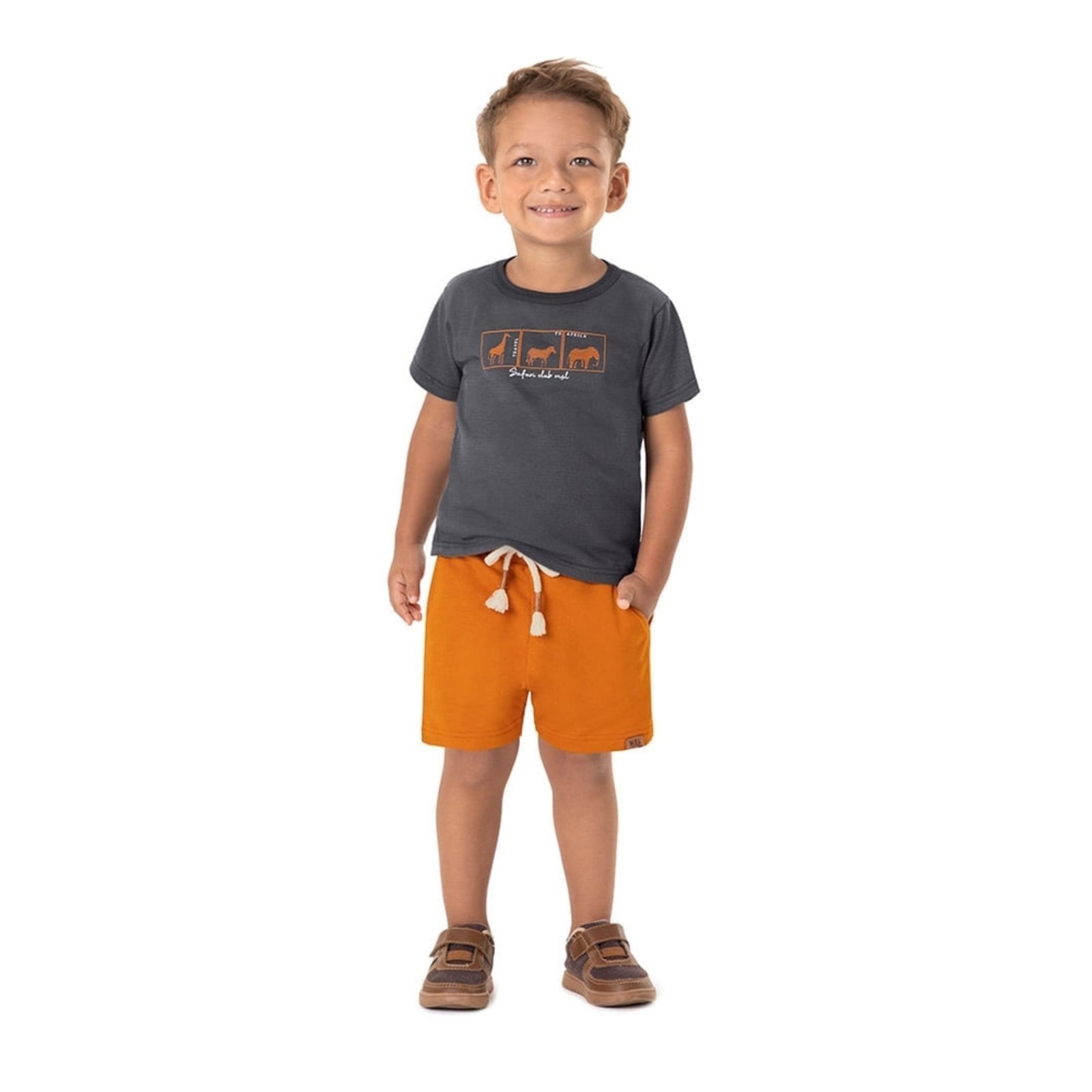 Infantil – Camiseta Manga Curta Masculina Marisol