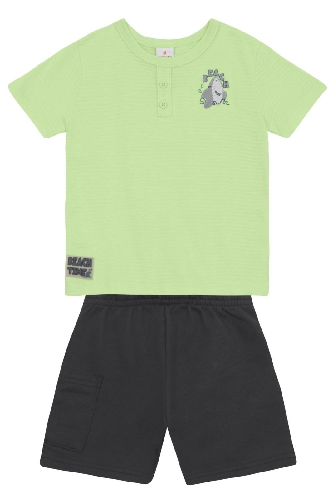 Infantil - Conjunto menino em meia malha Brandili