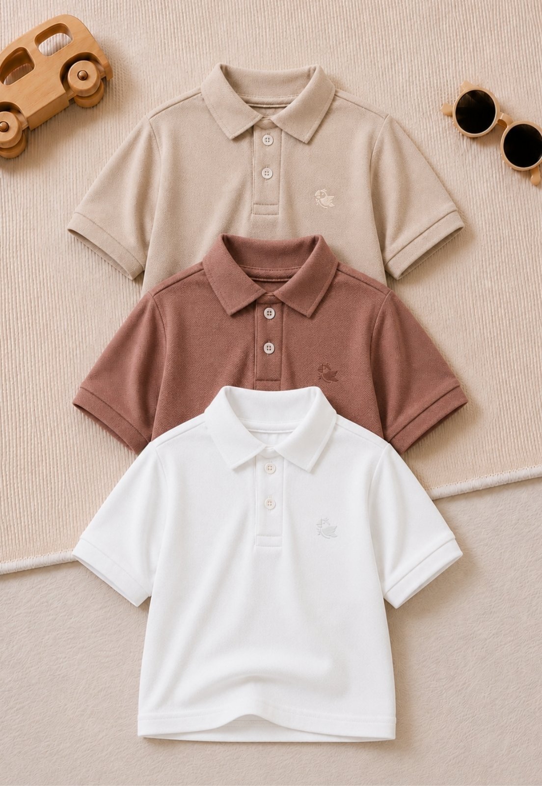Infantil - Kit 3 Camisa Polo Menino Daze Modas