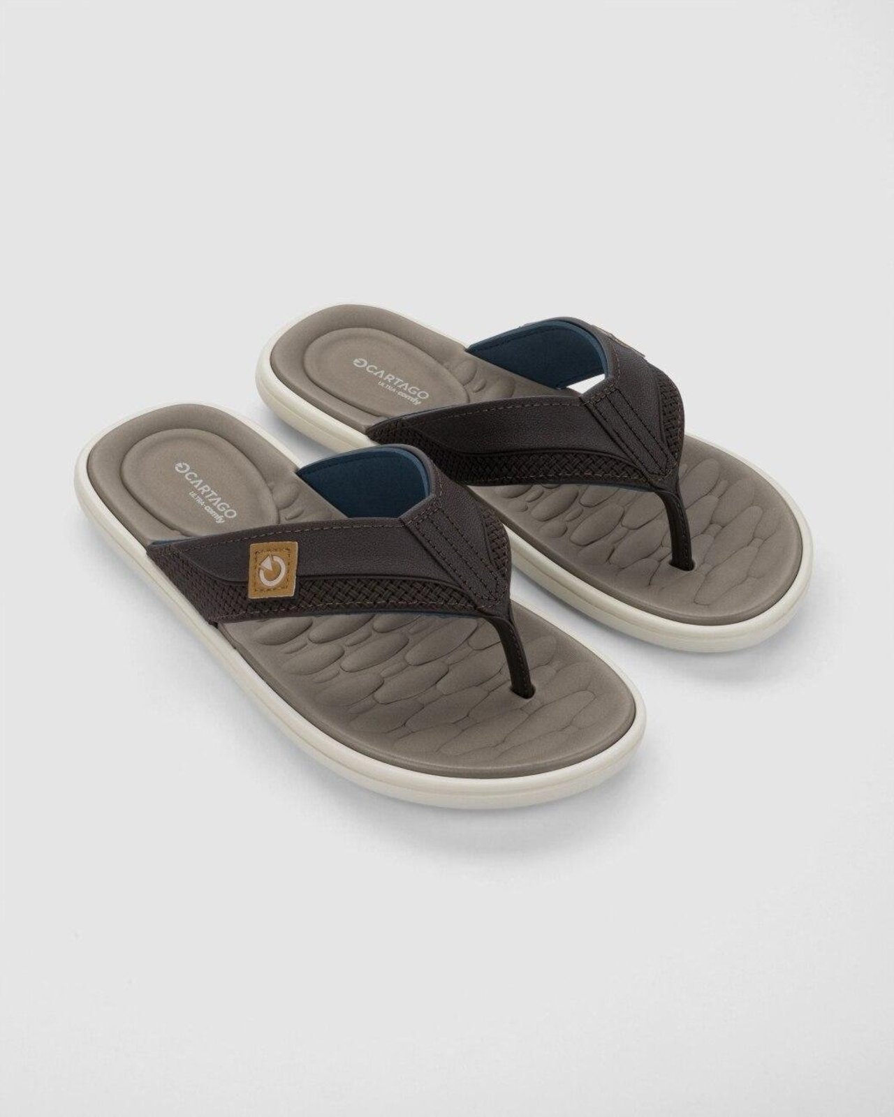 Chinelo Masculino Cartago Malta VII Bege