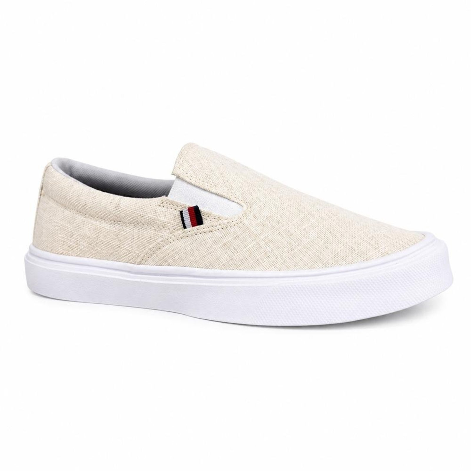 Tênis Tommy Hilfiger TH Hi Malcolm Masculino Ecru