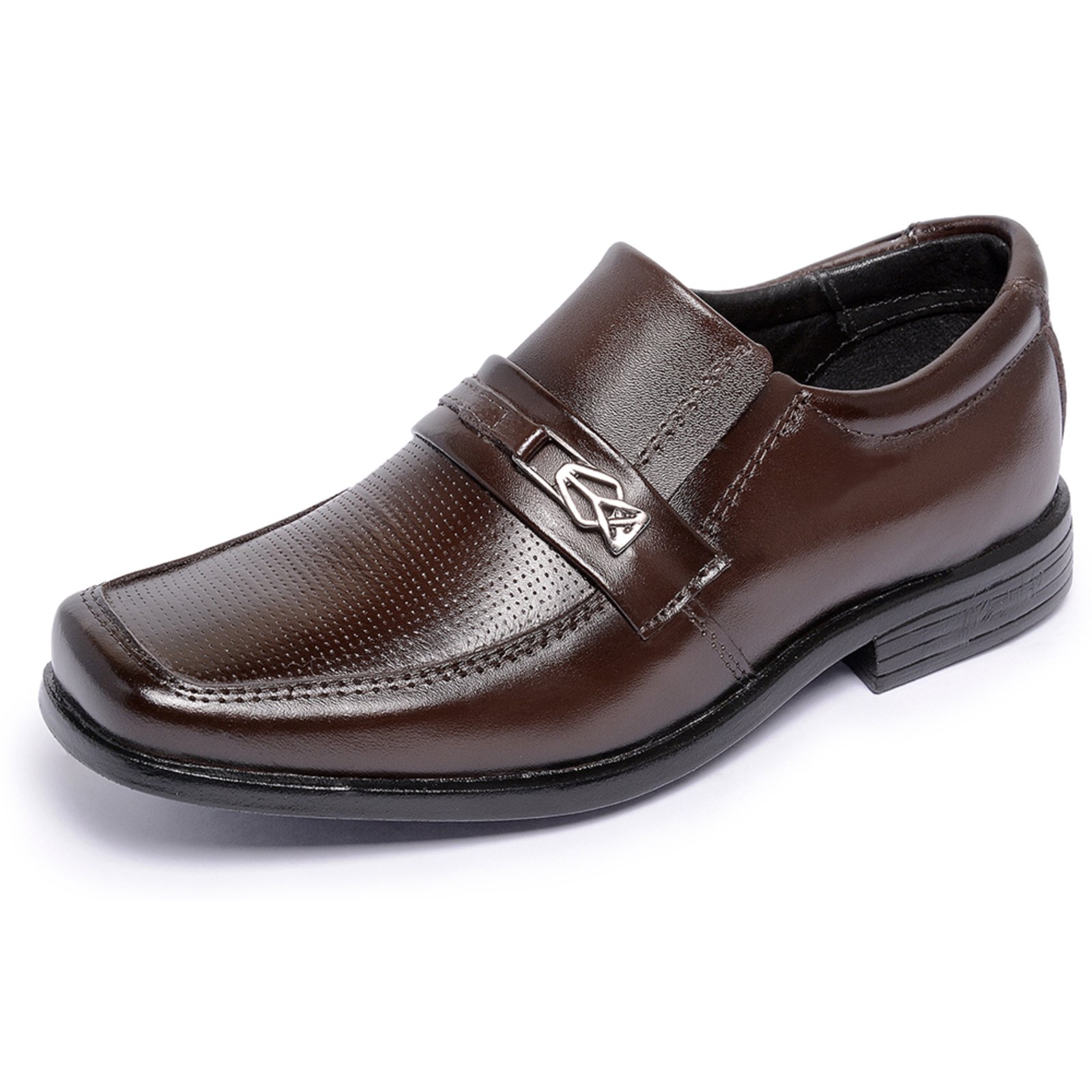 Infantil – Sapato Social Masculino Ferrile Sport em Couro Marrom
