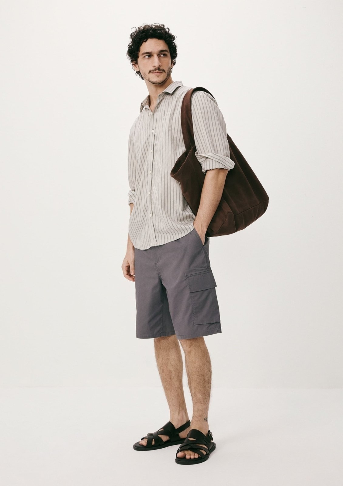 Bermuda Masculina Cargo Reta Hering