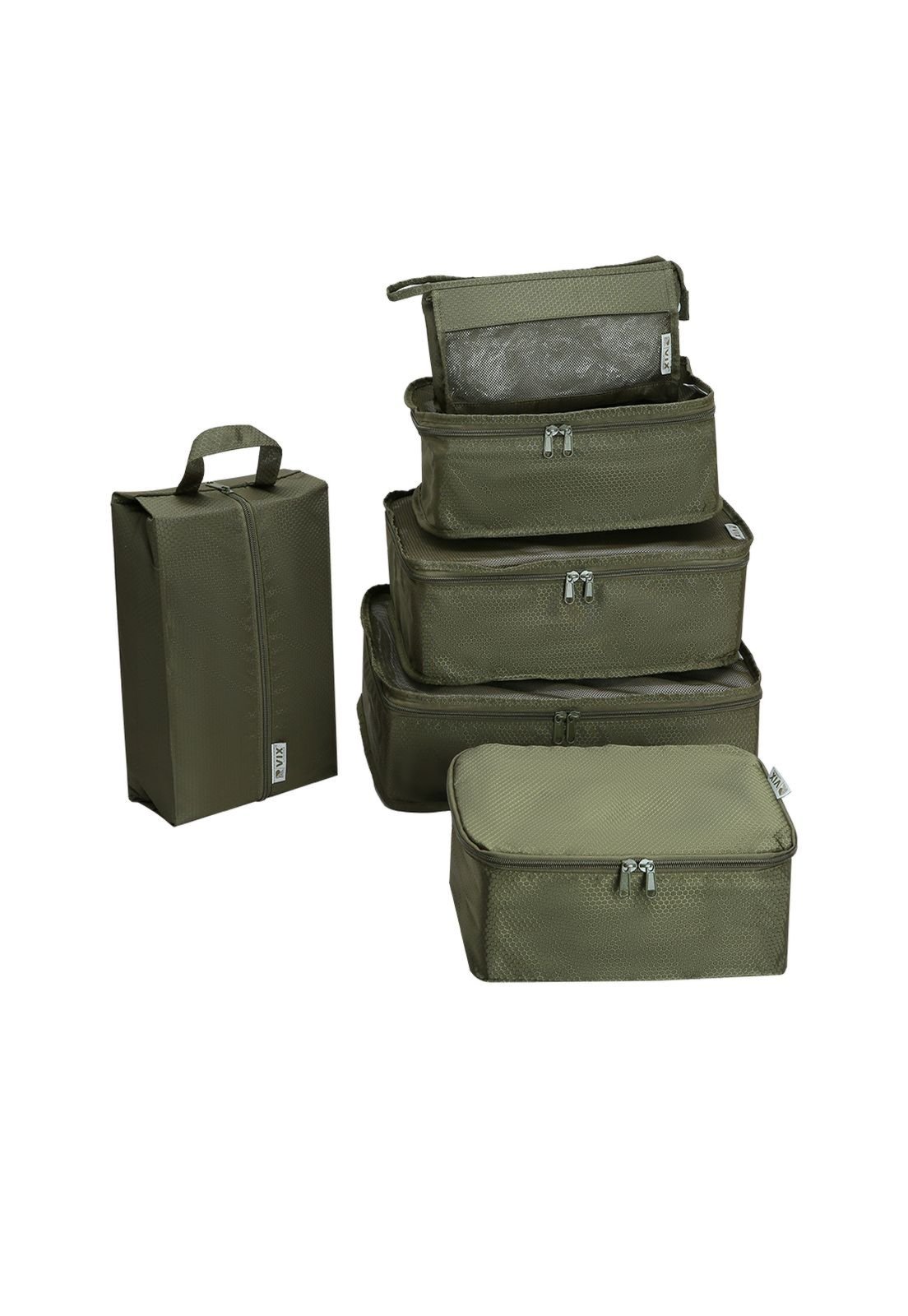 Kit Organizador de Mala 6 Peças Viagem Republic Vix