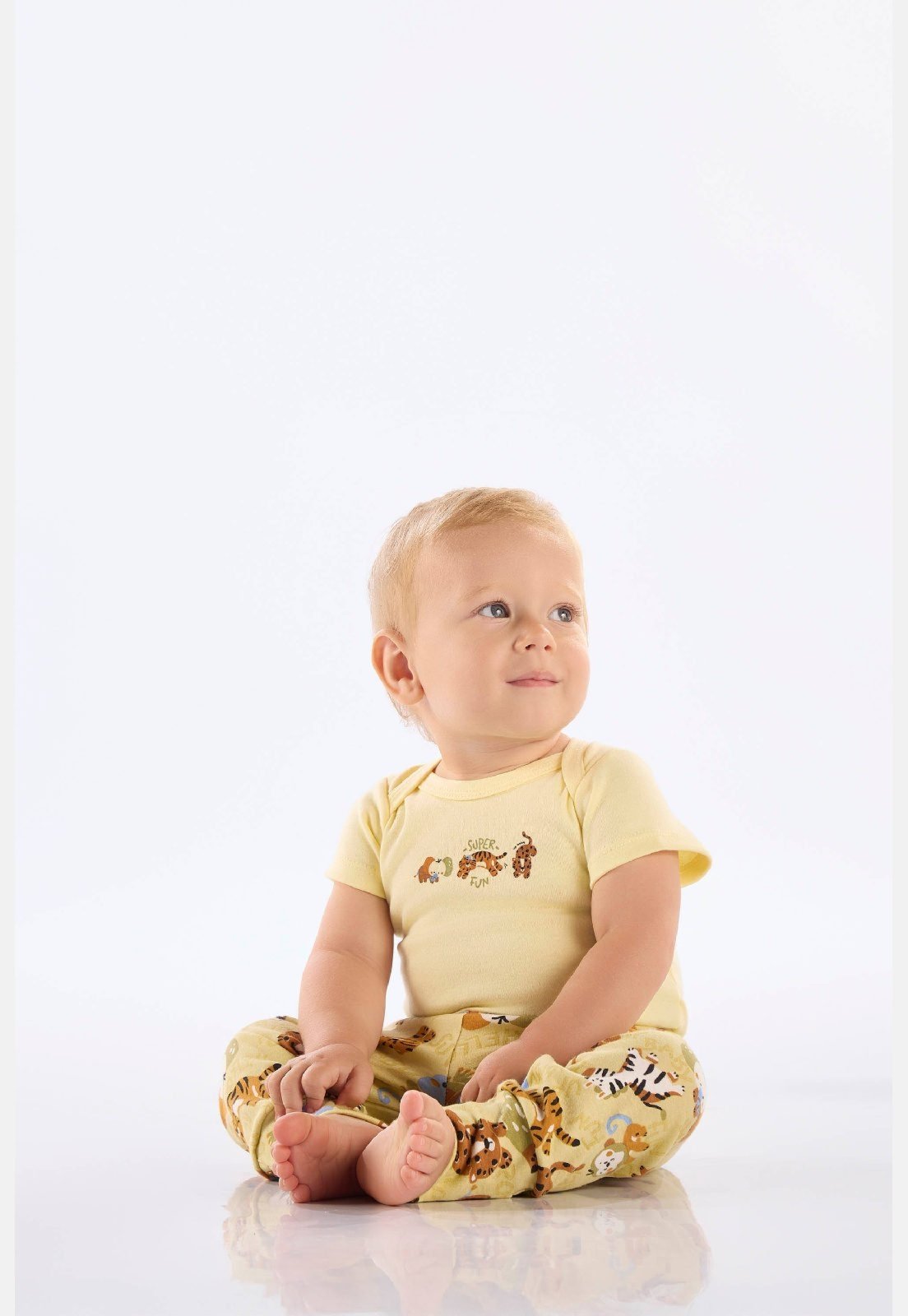 Infantil - Calça para Menino em Suedine Up Baby Verde