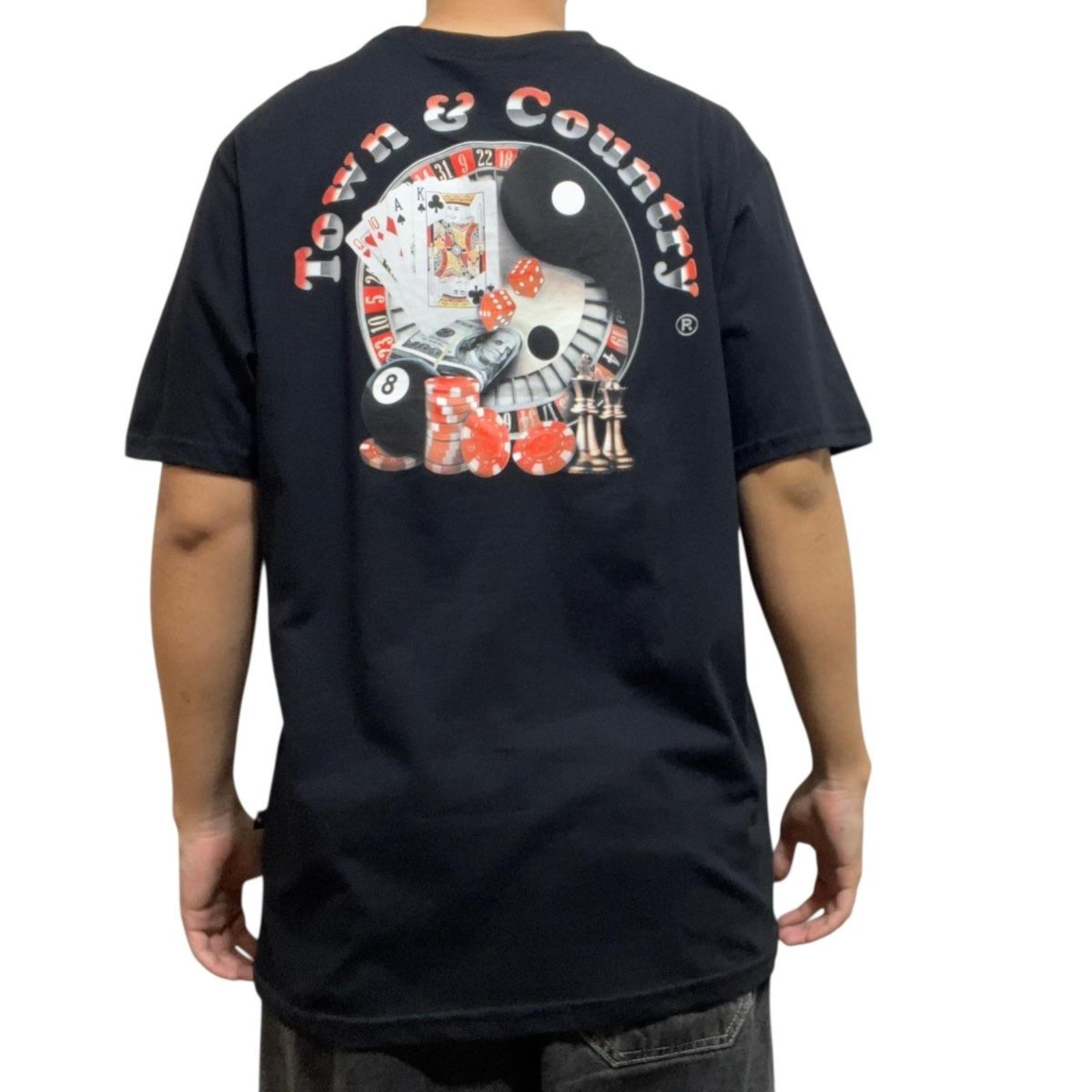 Camiseta Classic Vegas- Town & Country - Preto