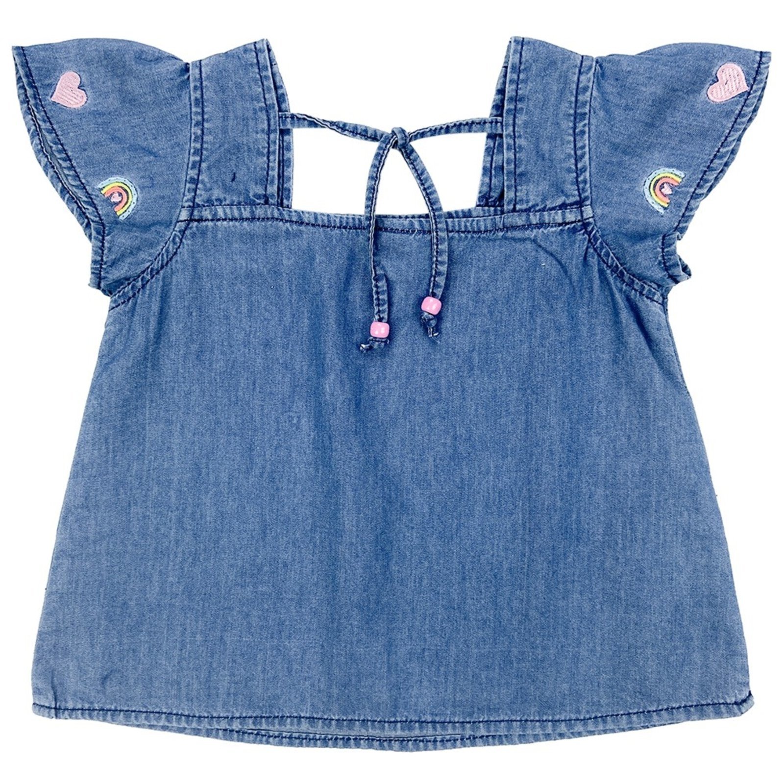 Vista 3 Infantil - Blusa Look Jeans Bata Jeans azul Look Jeans azul