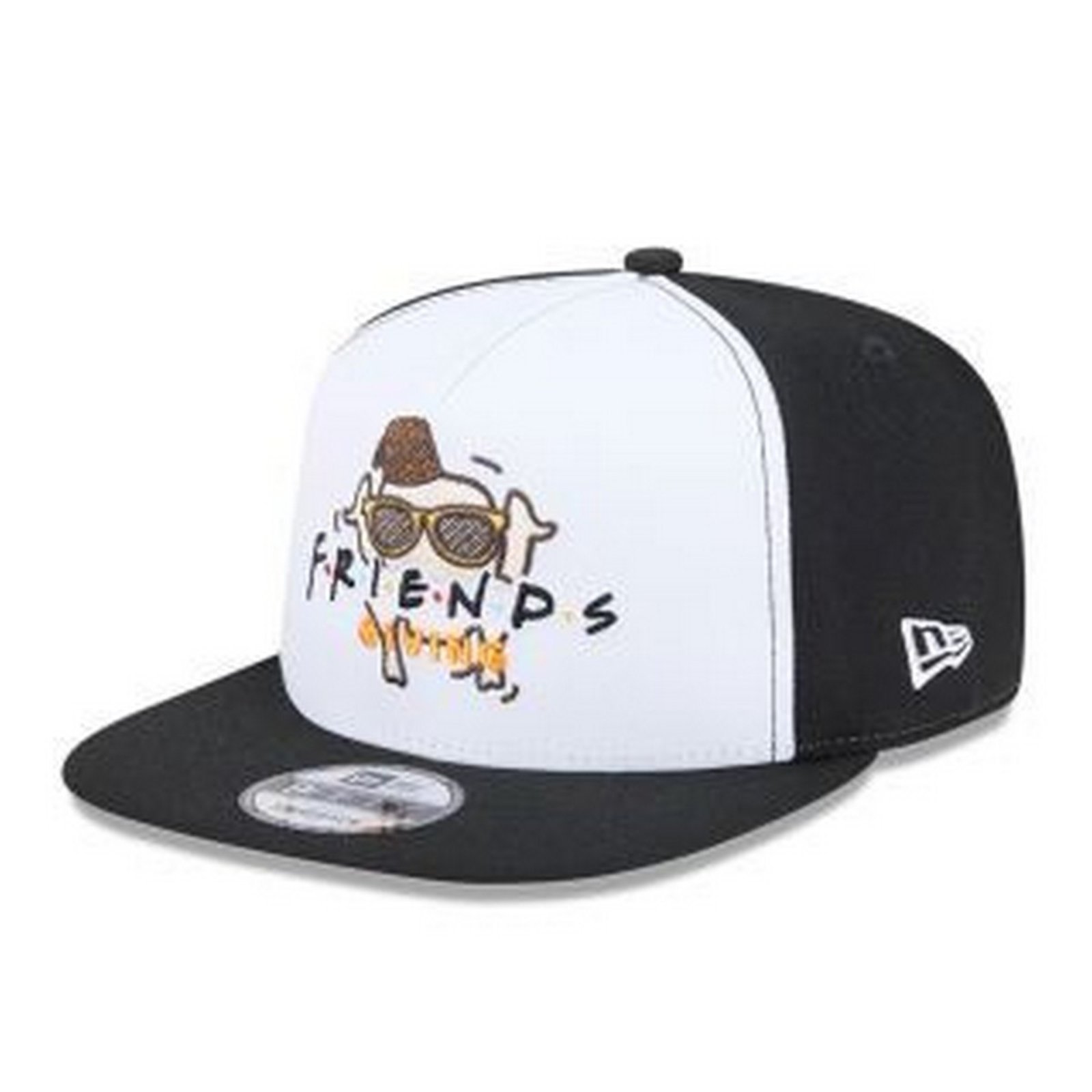 Boné New Era 950 A-frame Friends Aba Reta Snapback Preto