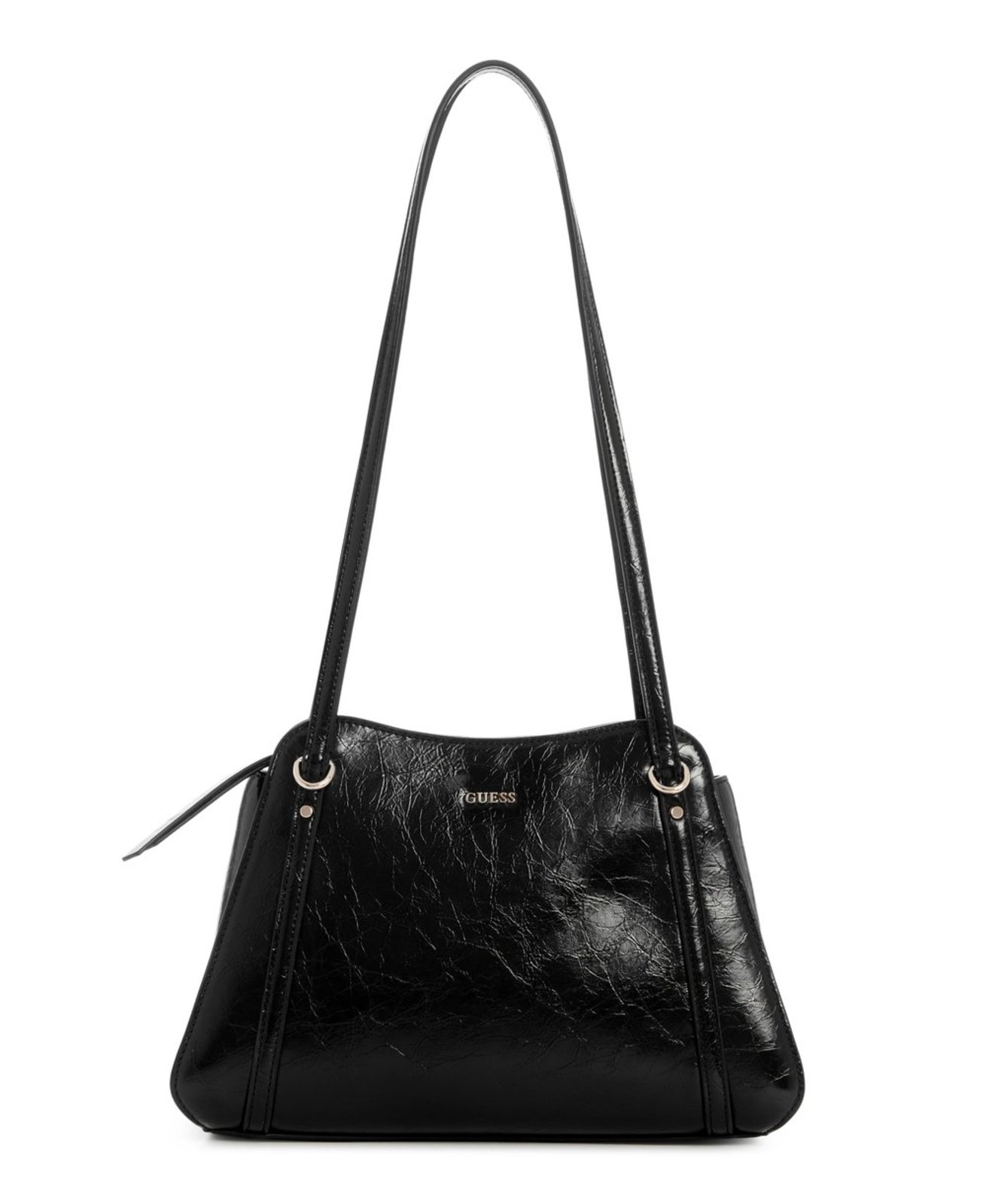 Bolsa Guess Xena Shoulder Satchel Preto