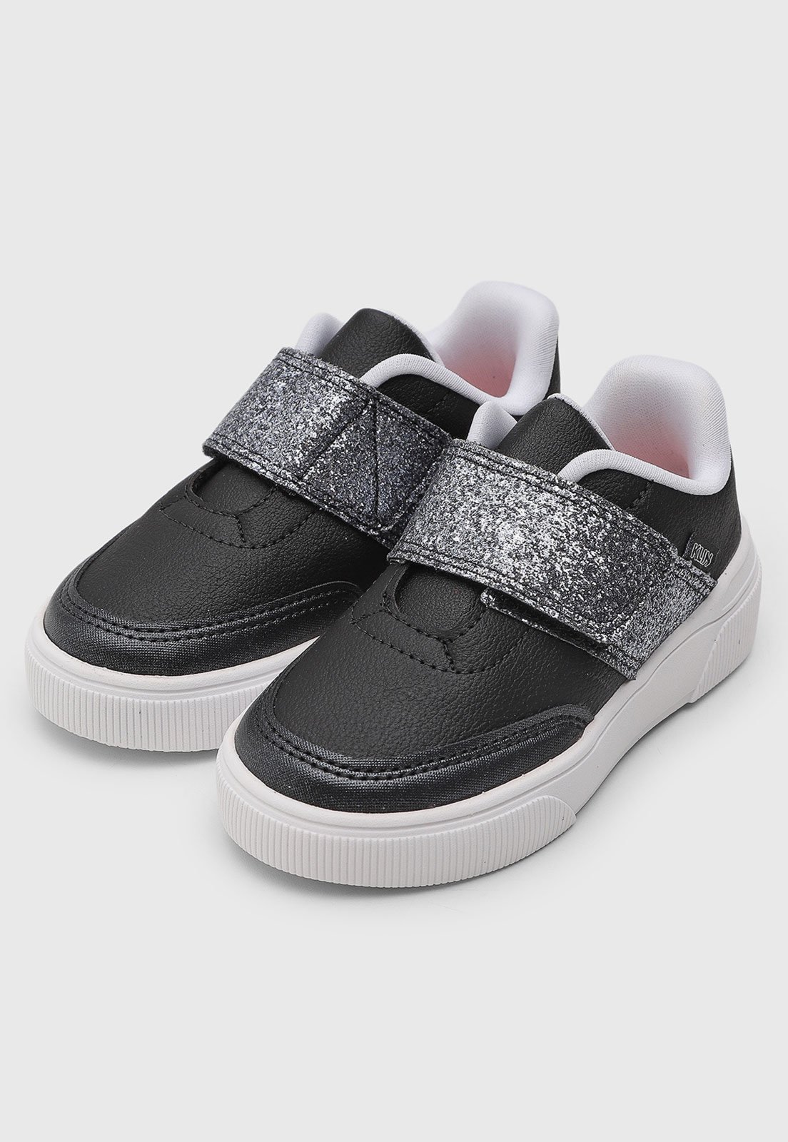 Infantil - Tênis Klin Glitter Preto
