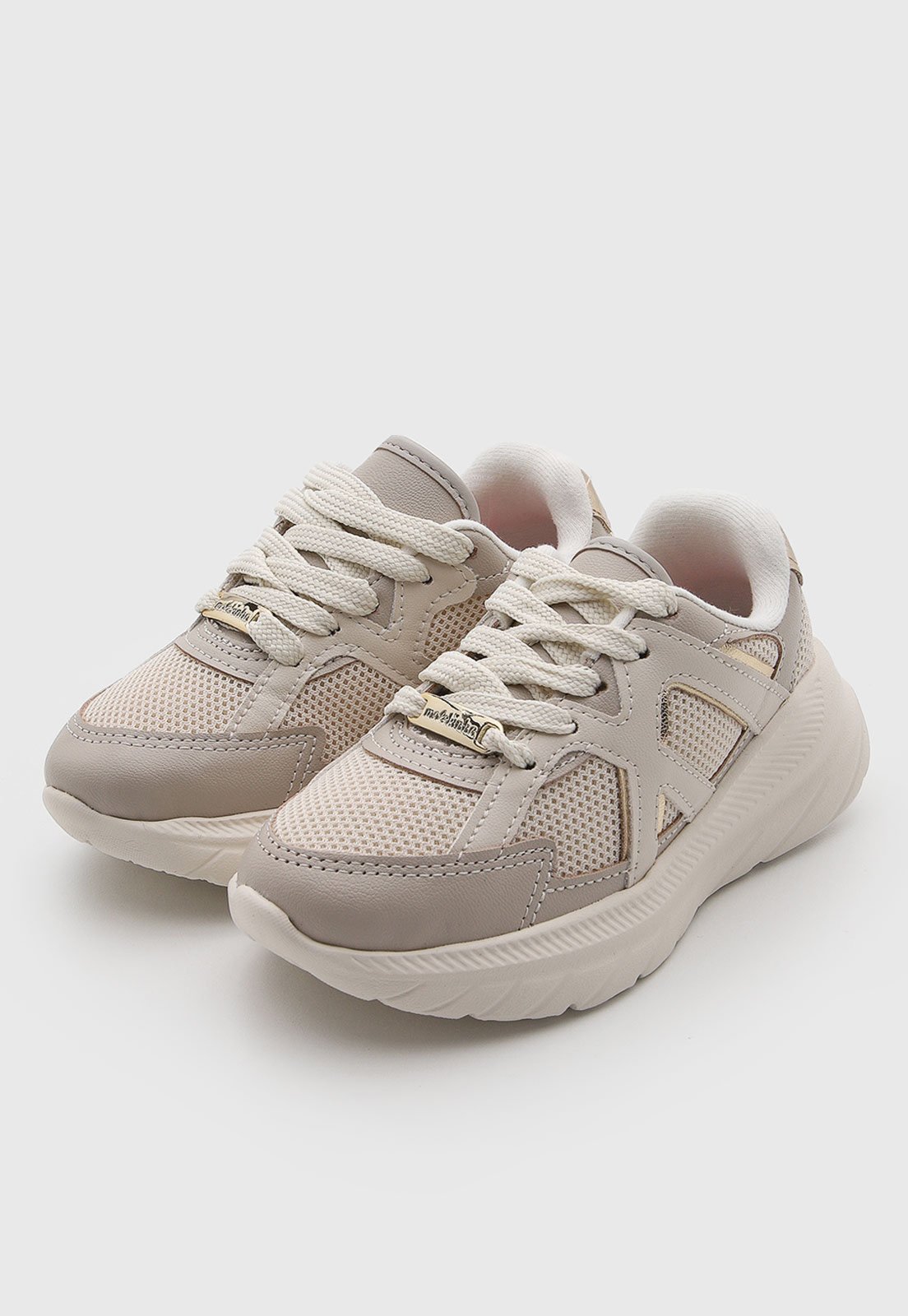 Infantil - Tênis Molekinha Performance Off-White