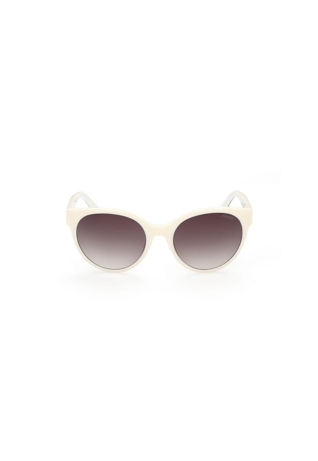 Óculos de Sol Gatinho Guess Acetato Animal Print Branco
