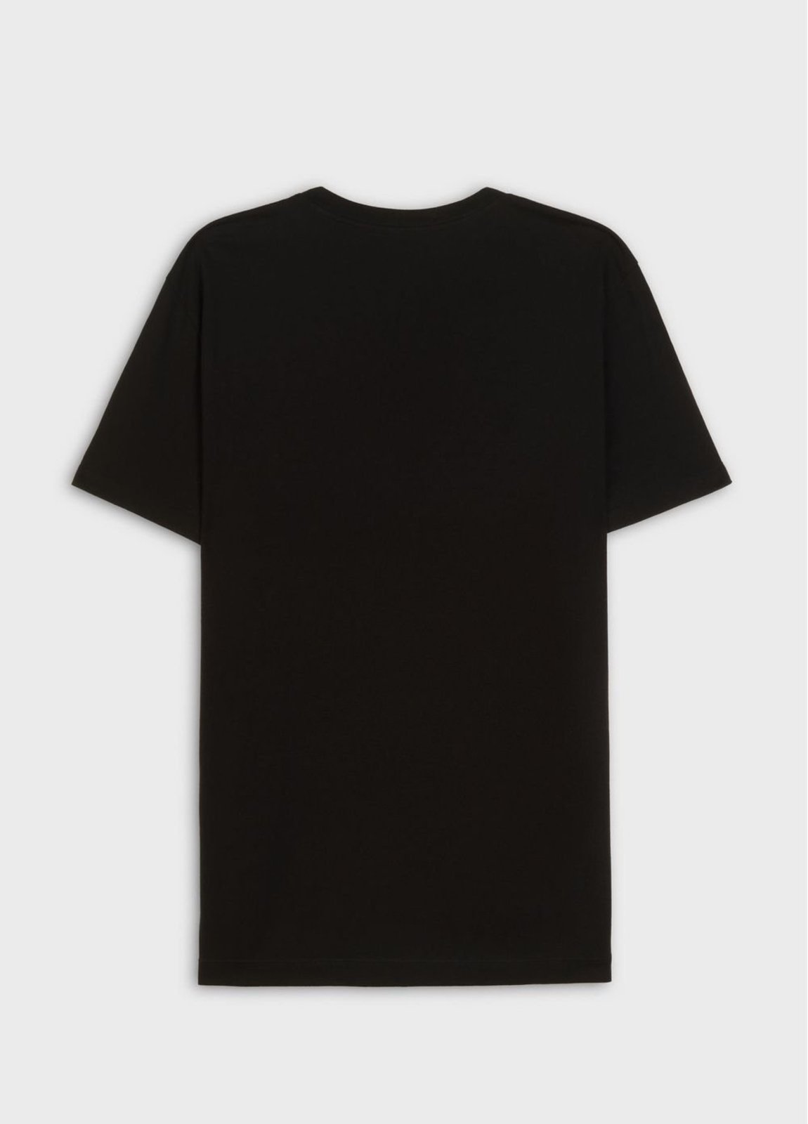 Vista 3 T-shirt slim vintage tridente madeira mc Osklen preto Osklen preto