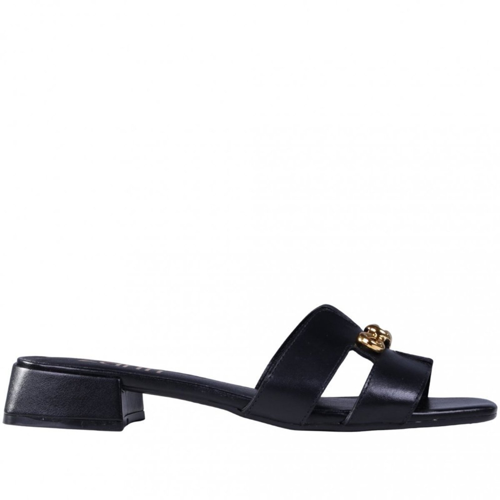 Tamanco Feminino com Detalhe Metálico Zariff 146.023 Zariff Preto