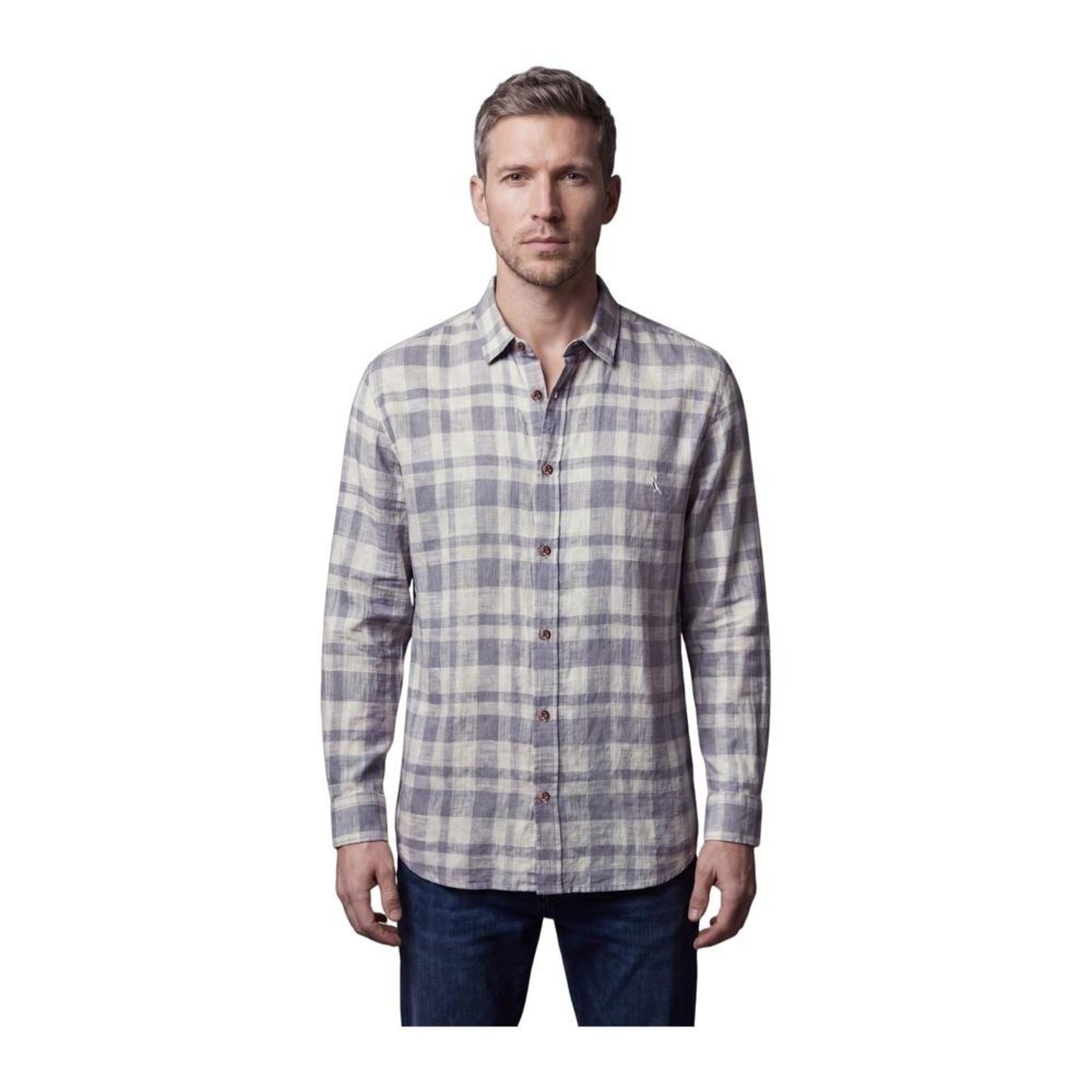Camisa Ml Flame Xadrez Jim Reserva
