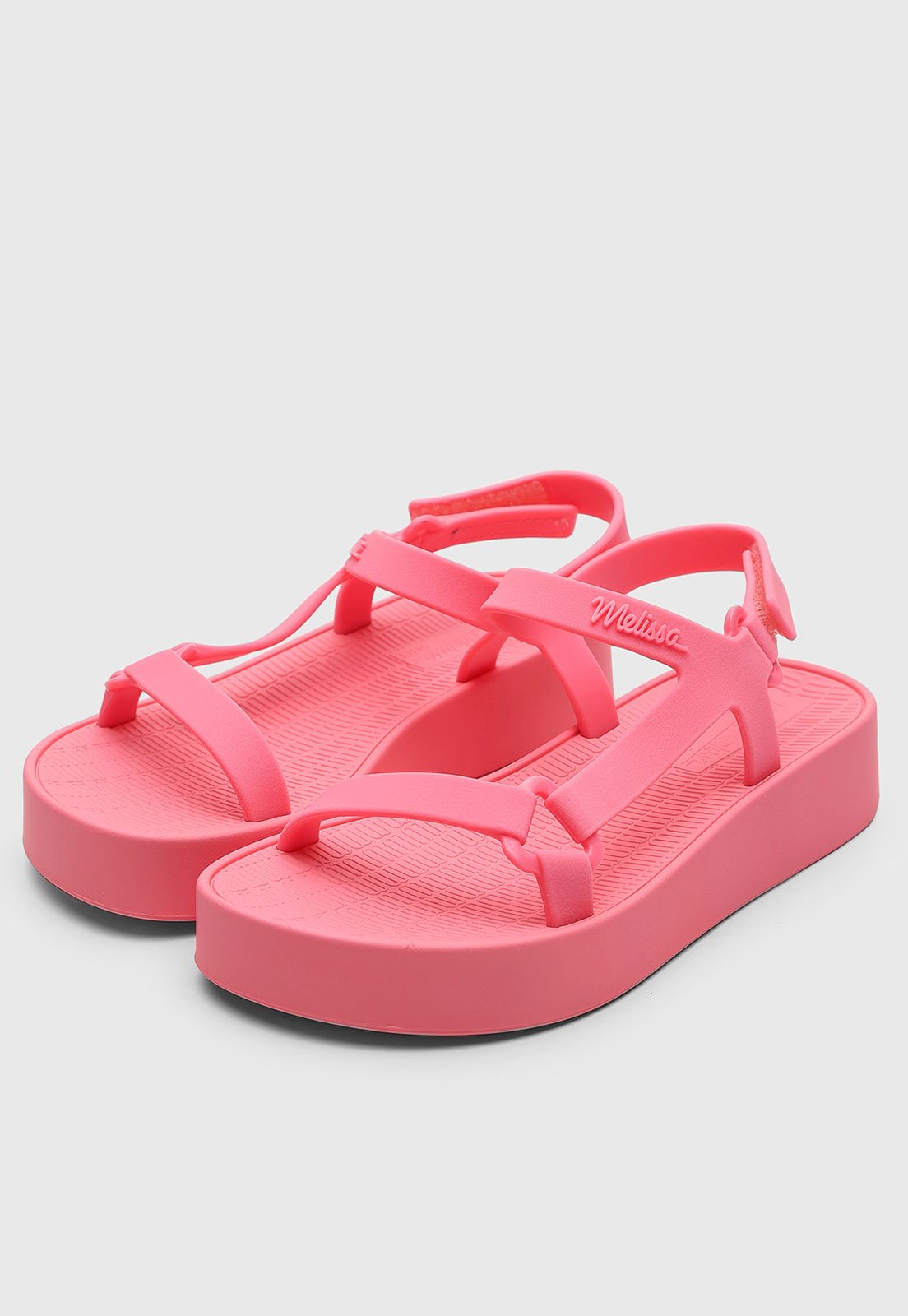 Infantil – Sandália Mini Melissa Sun Downtown Platform Rosa