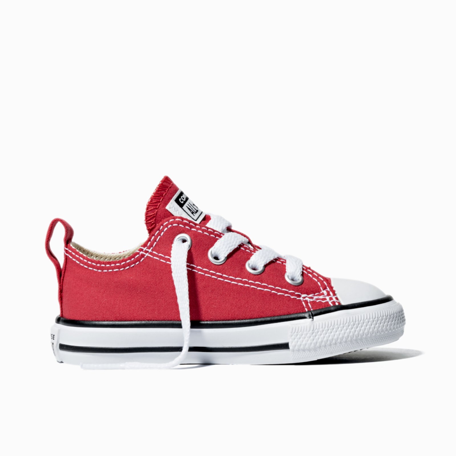 Infantil - Tênis Chuck Taylor All Star Canvas Baixo Vermelho