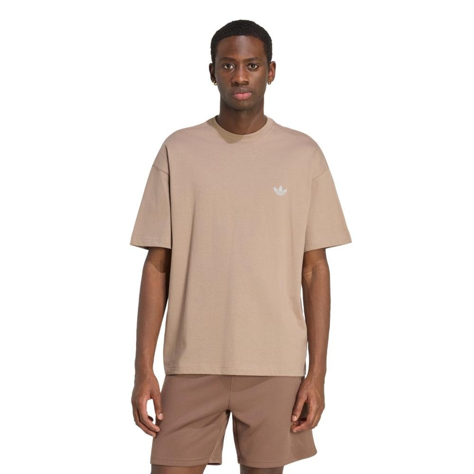 CAMISETA TREFOIL ESSENTIALS SPACER LOOSE adidas Originals Marrom