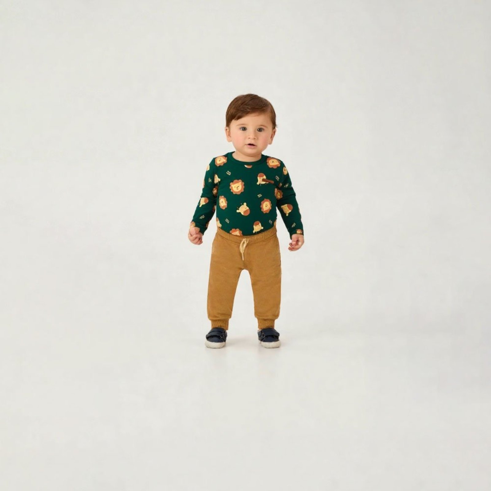 Infantil - Body Verde Pulla Bulla Menino - 55159-348