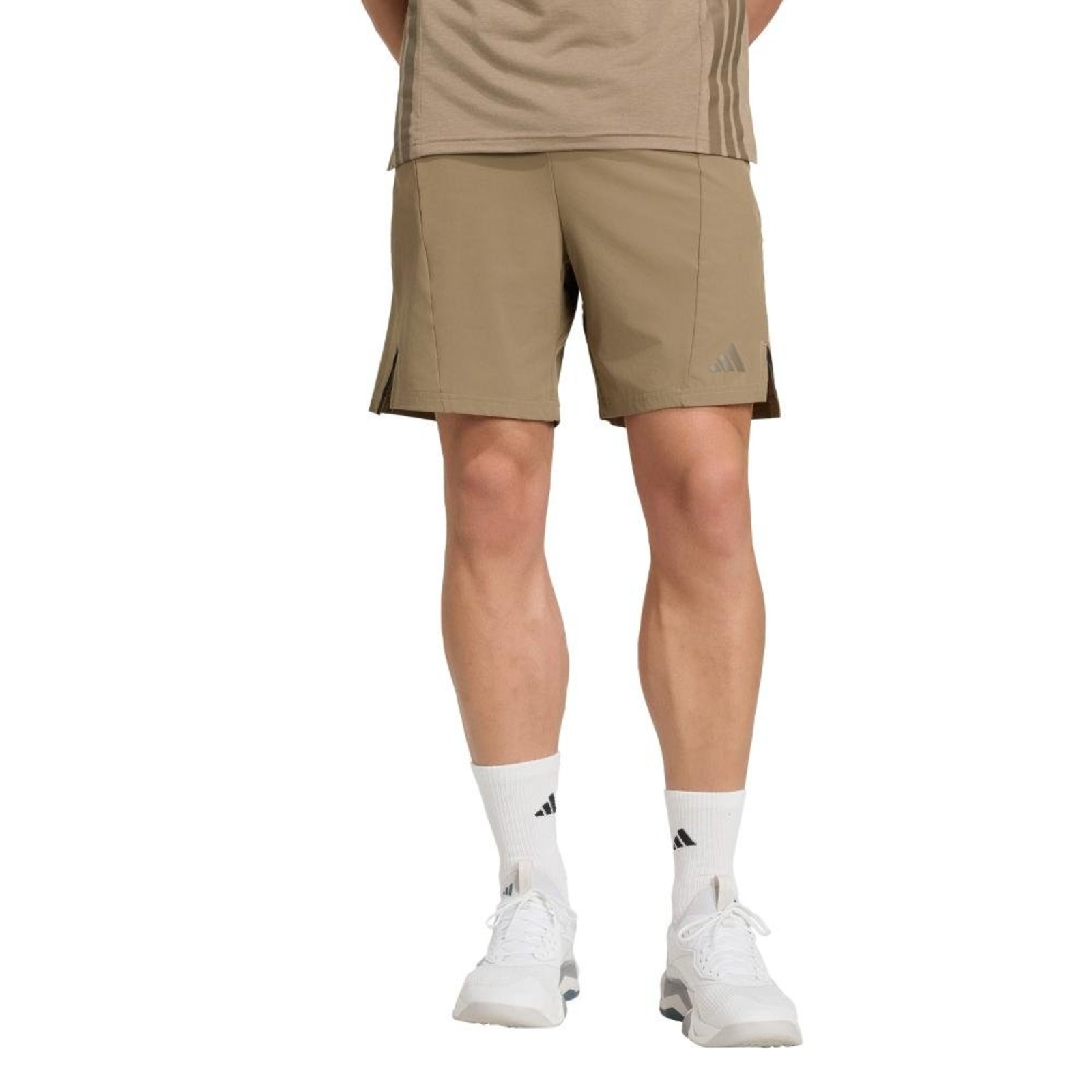 Shorts Treino Designed for Training adidas Performance Bege