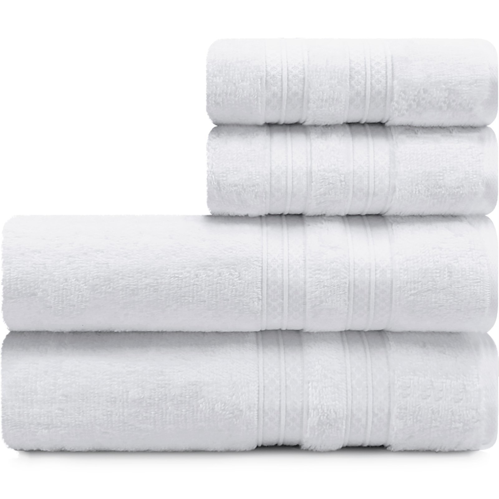 Toalhas Banhão e Rosto 100% Algodão Kit com 4 peças Karsten Unika – Emcompre