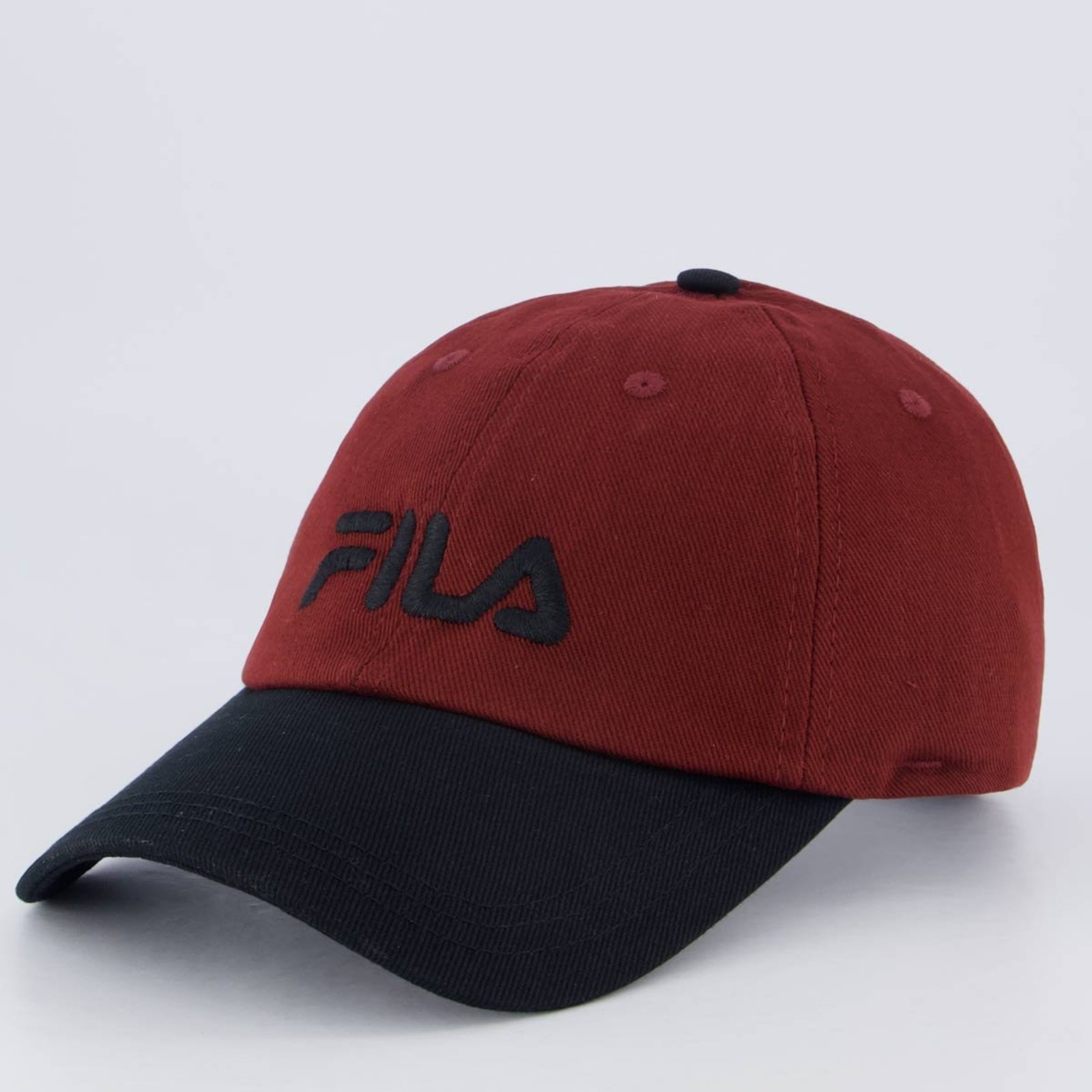 Boné Fila Sport Life Bordô e Preto