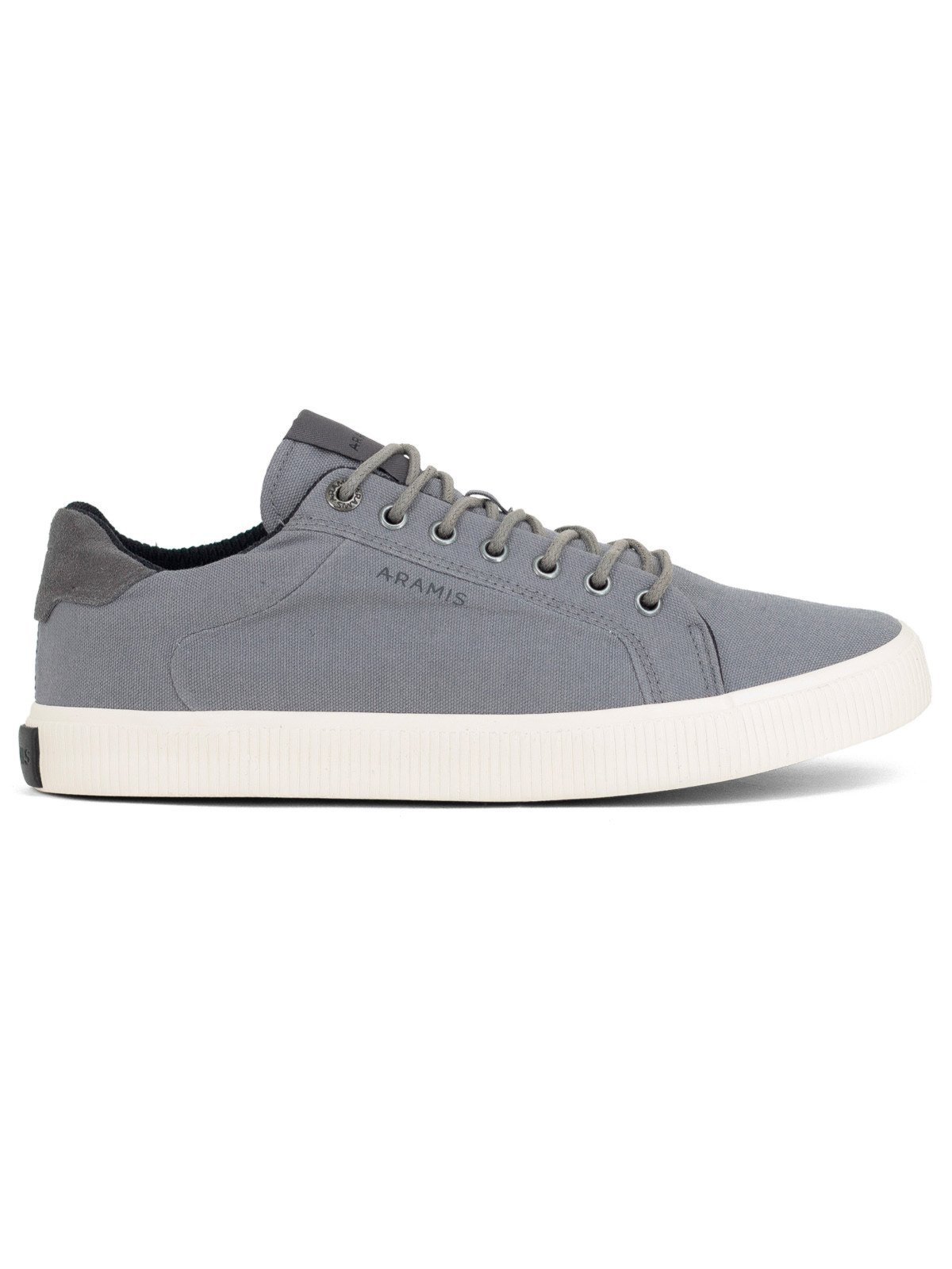 Tênis Masculino Aramis Casual Easy Wood Flexível Confortável Com Cadarço Costurado Cinza
