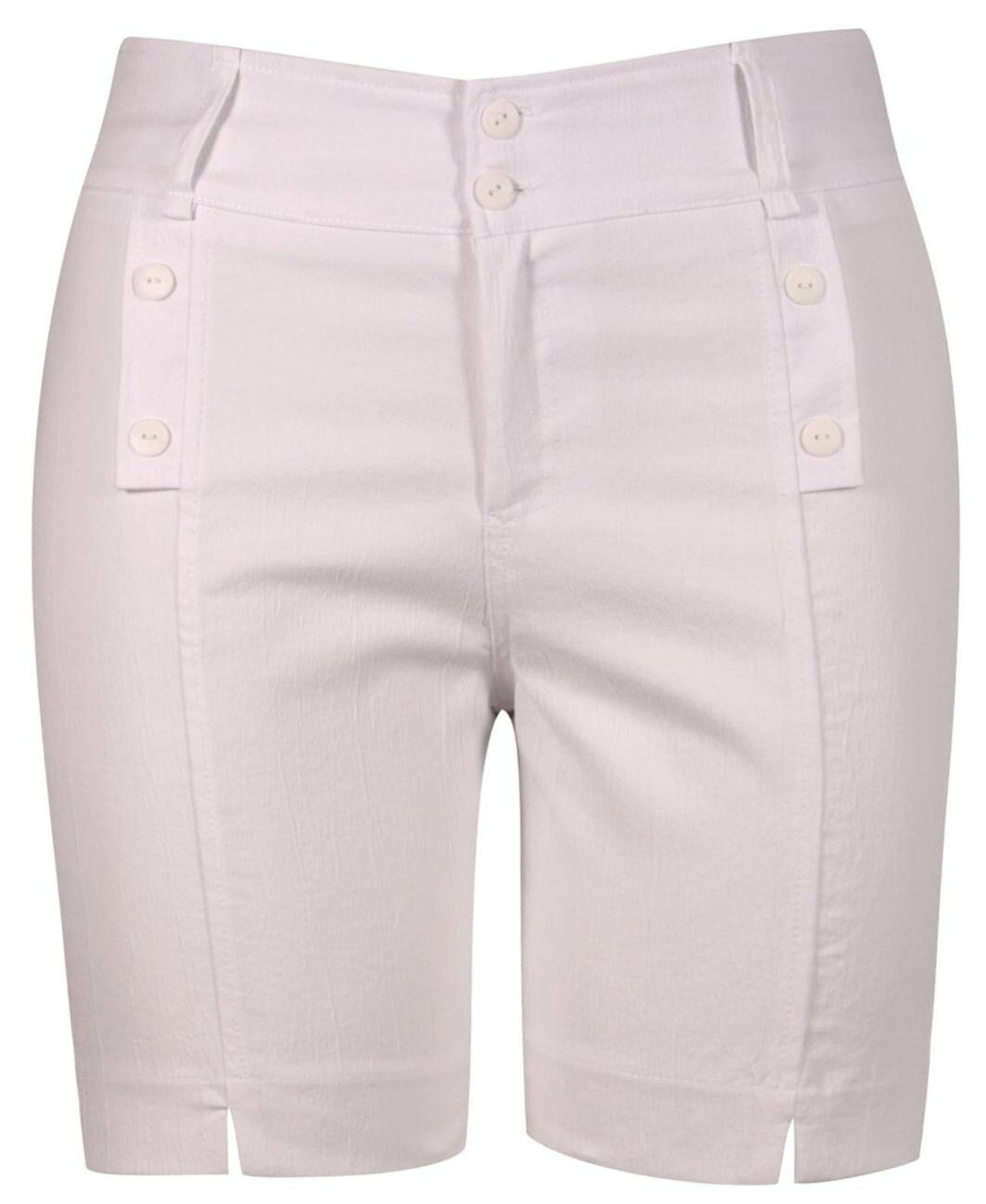 Shorts Básico de Sarja | Pau a Pique Branco