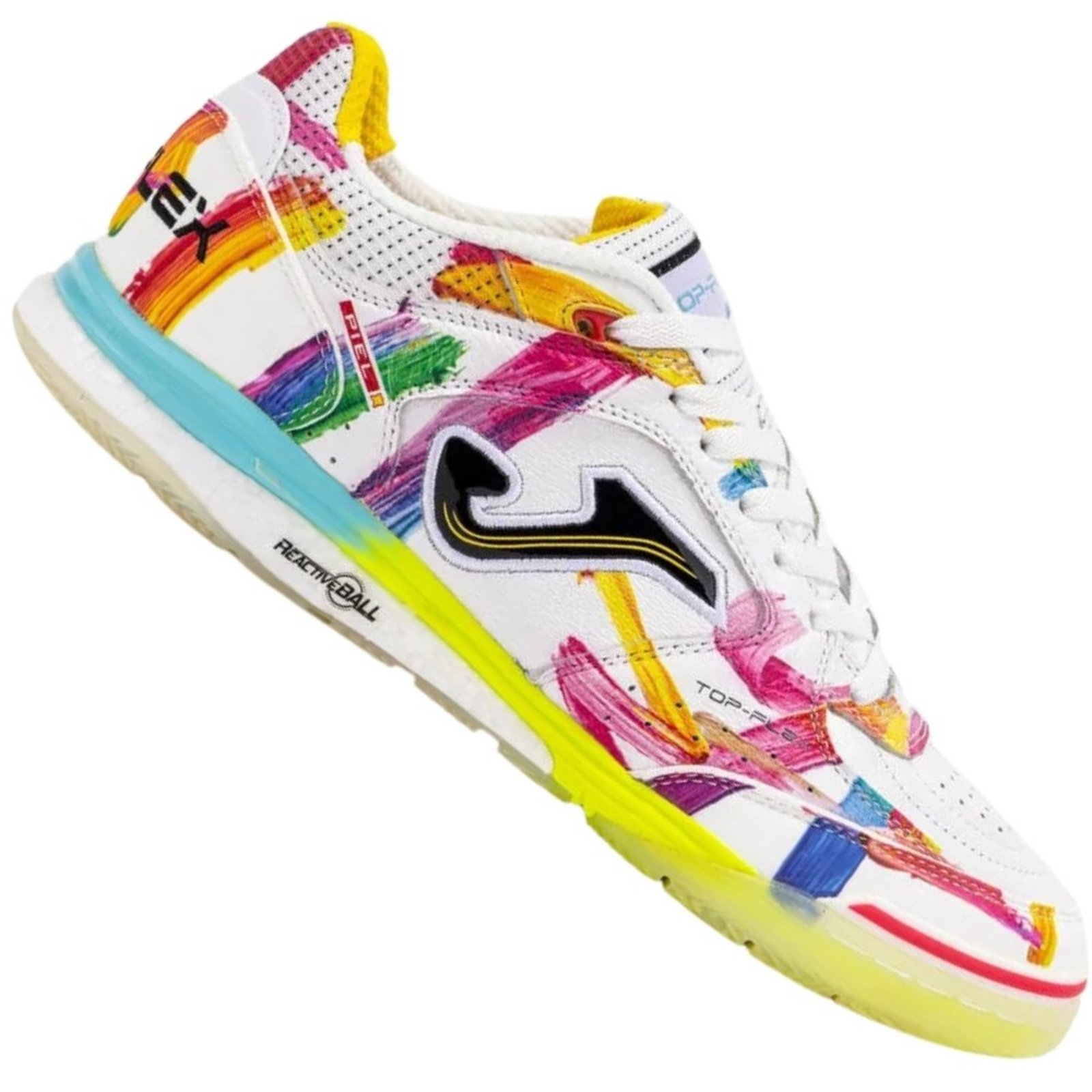 Chuteira Futsal Joma Top Flex Rebound Graffiti Unissex
