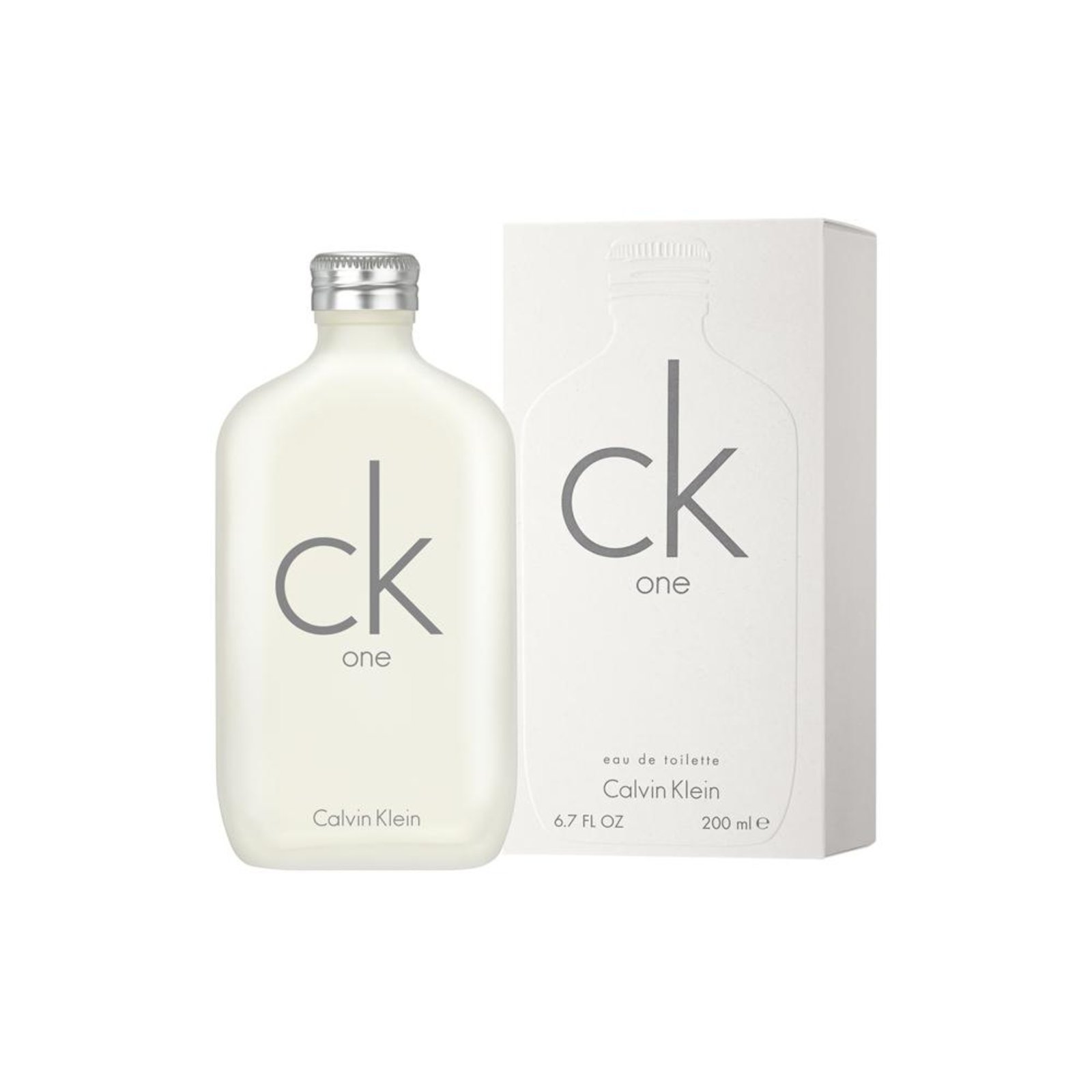 Vista 3 Calvin Klein Ck One Eau de Toilette Perfume Unissex 200ml incolor Calvin Klein incolor