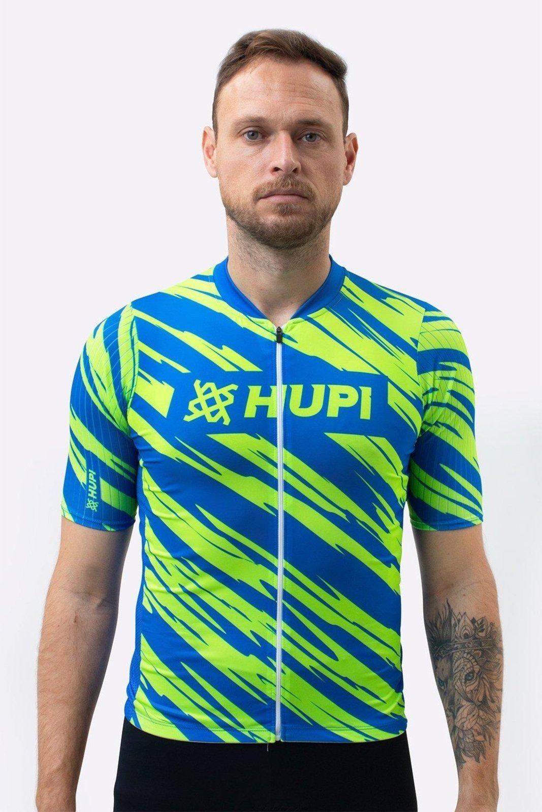 Camisa Ciclismo HUPI Champery Azul