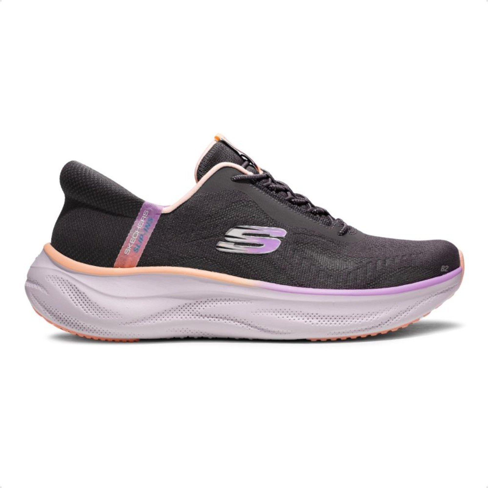 Tênis Skechers Cloud Perfectly Plush Feminino Grafite
