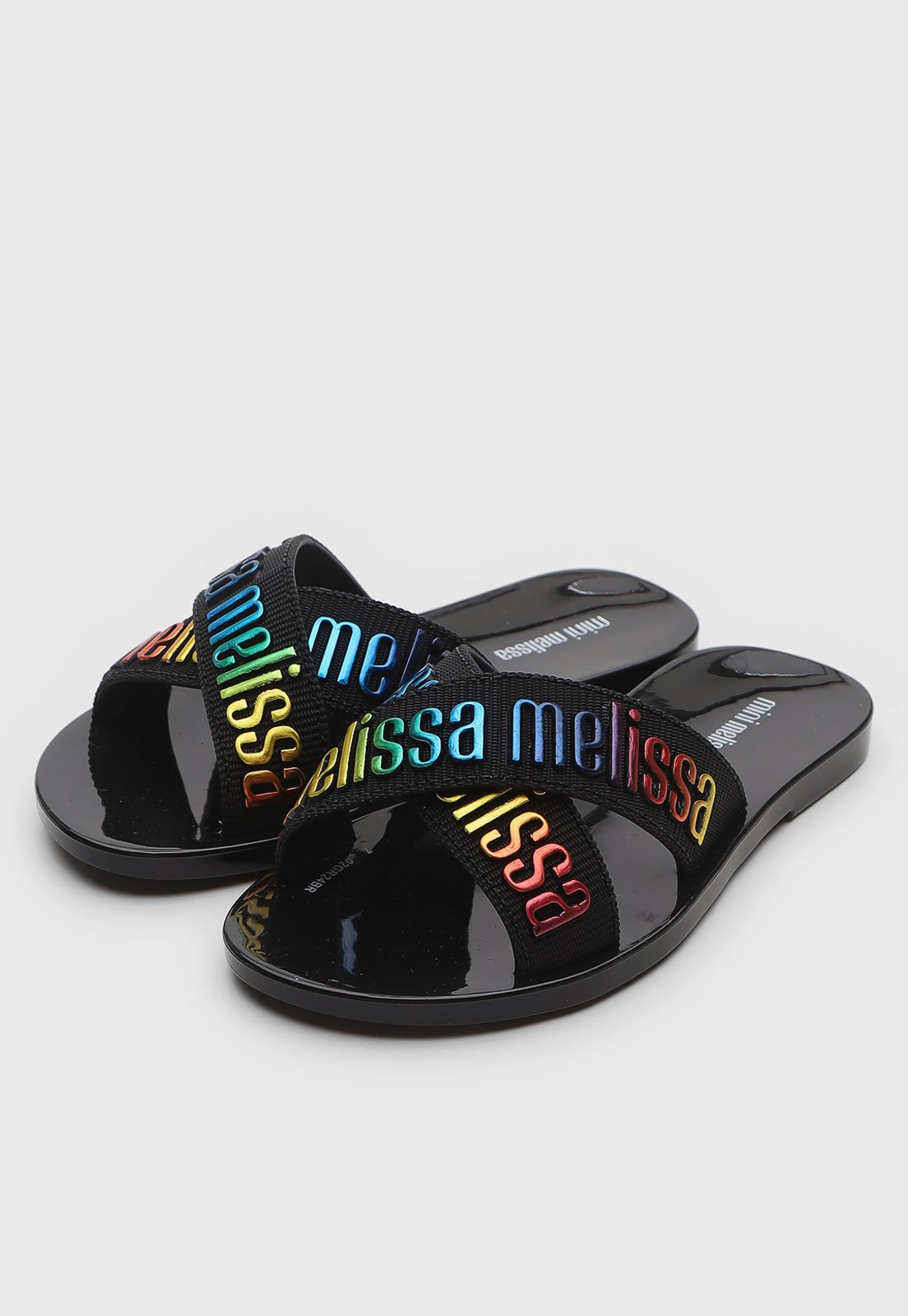 Infantil - Chinelo Mini Melissa Lover Slide Preta