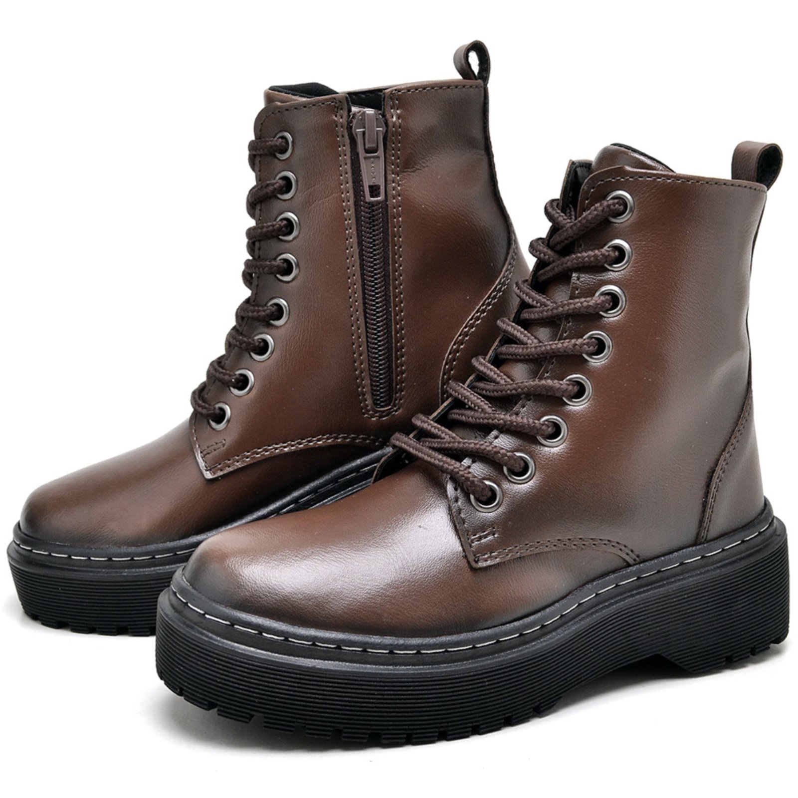 Vista 3 Infantil - Bota Coturno Feminino Tratorada DUBUY 1105FG preto DUBUY preto