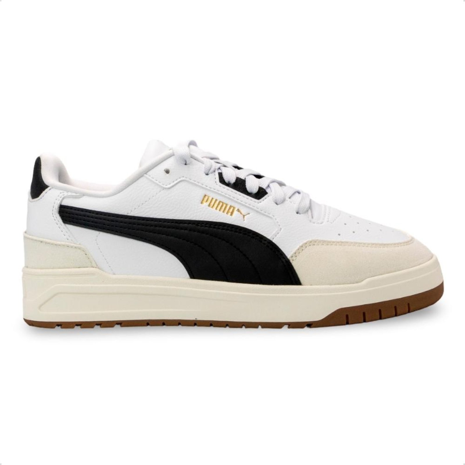 Vista 2 Tênis Puma Unissex Shuffle Downtown OG branco Puma branco