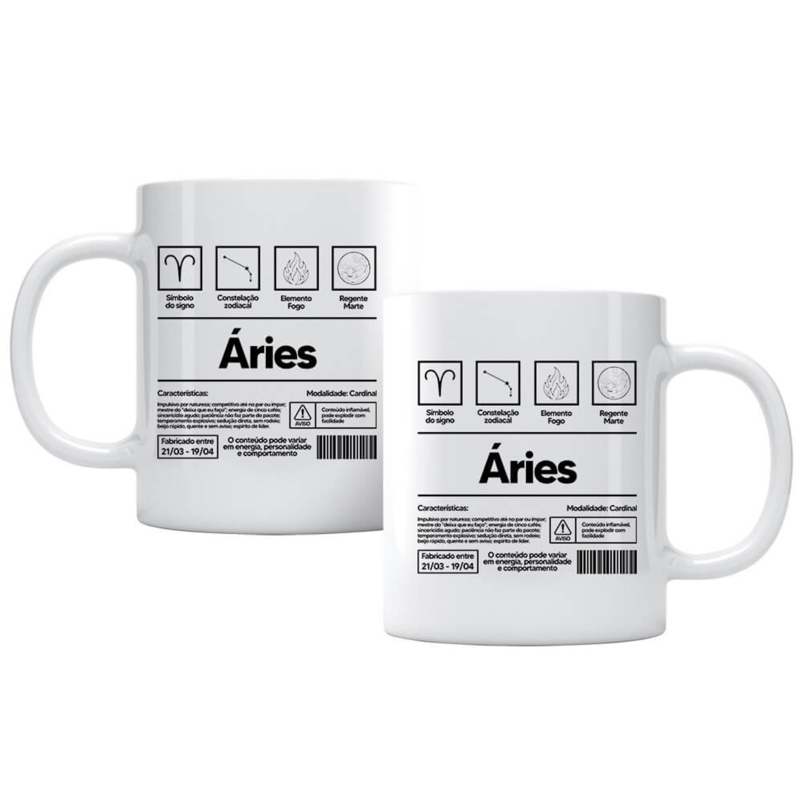 Caneca Áries